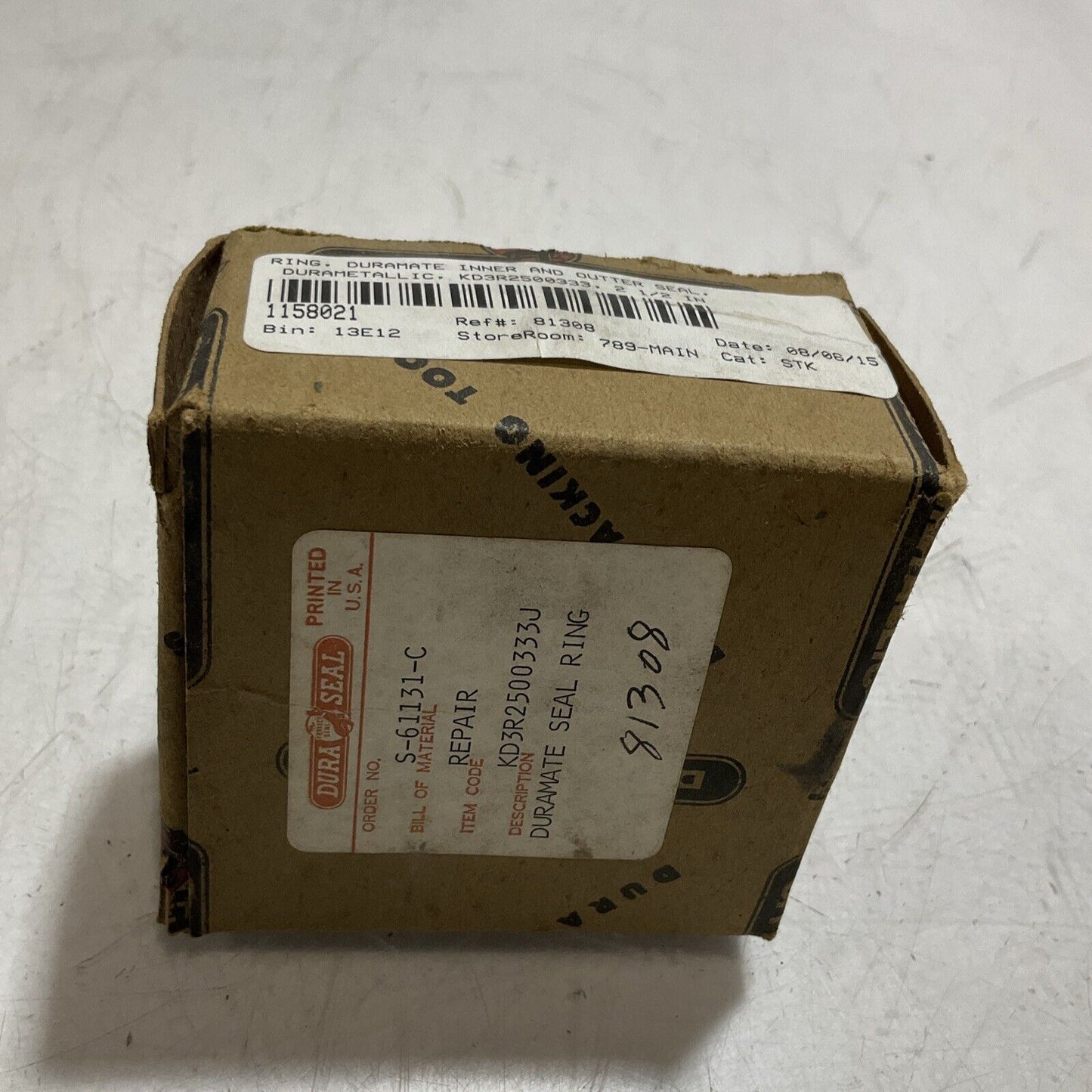 DURAMETALLIC KD3R2500333 INNER AND OUTTER RING SEAL U3S