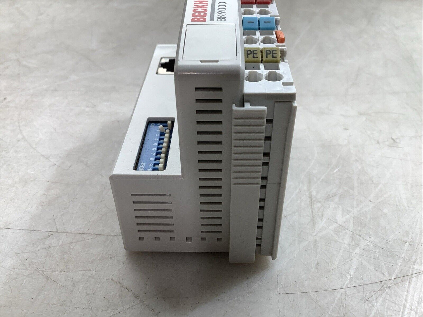 BECKHOFF BK9000 ETHERNET TCP/IP COUPLER 24VDC 64 BUS TERMINAL