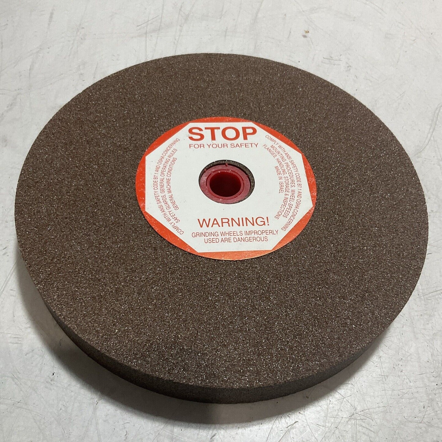 SAIT 28024 TYPE 1 VITRIFIED ABRASIVE BENCH GRINDING WHEEL 8X1X1 A60 METAL 373
