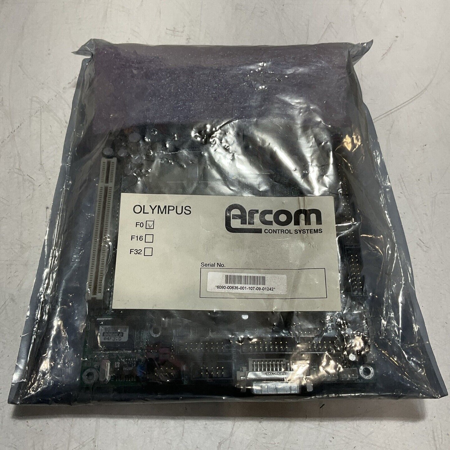 ARCOM OLYMPUS CONTROL SYSTEM M0-F0 6080-00635-001-107-09- PROCESSOR BOARD U3S