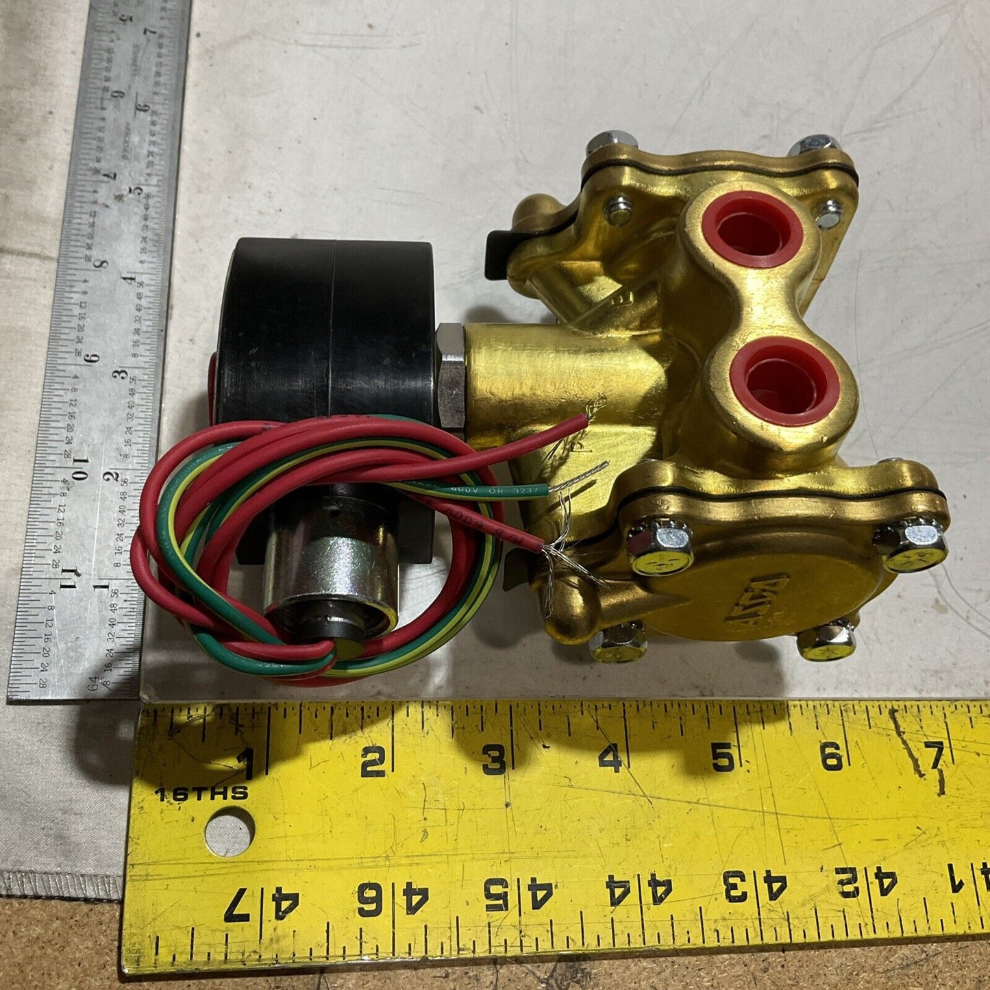 ASCO REDHAT EF8316G016 SOLENOID VALVE 120/60VOLTS 10-250PIS U3S