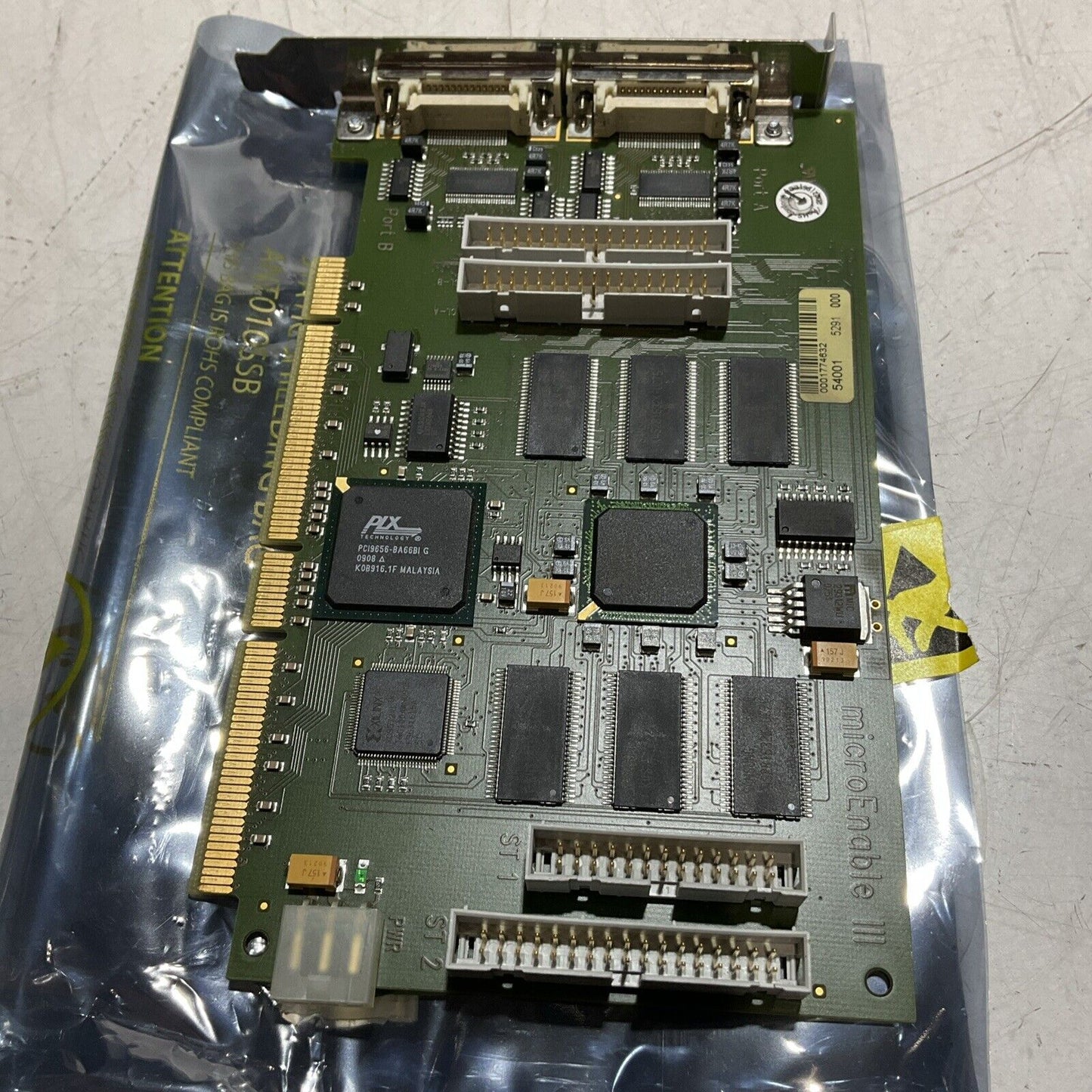 MICROENABLE III A31200F4 SILICON SOFTWARE CARD ASSEMBLY CIRCUIT BOARD FRAME U3S