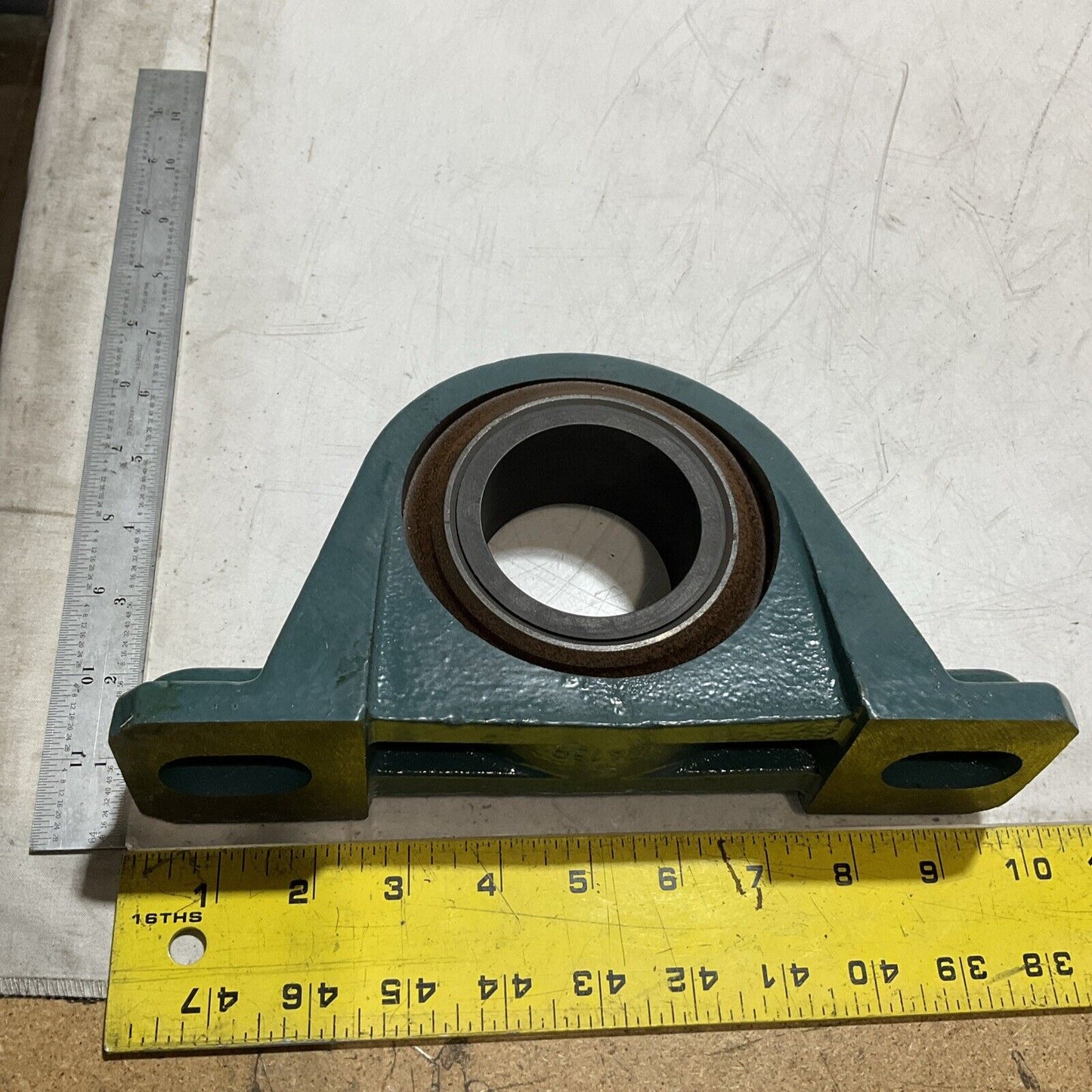 DODGE 033686 P2B-LT7-207 PILLOW BLOCK BEARING ENVIREX U3S