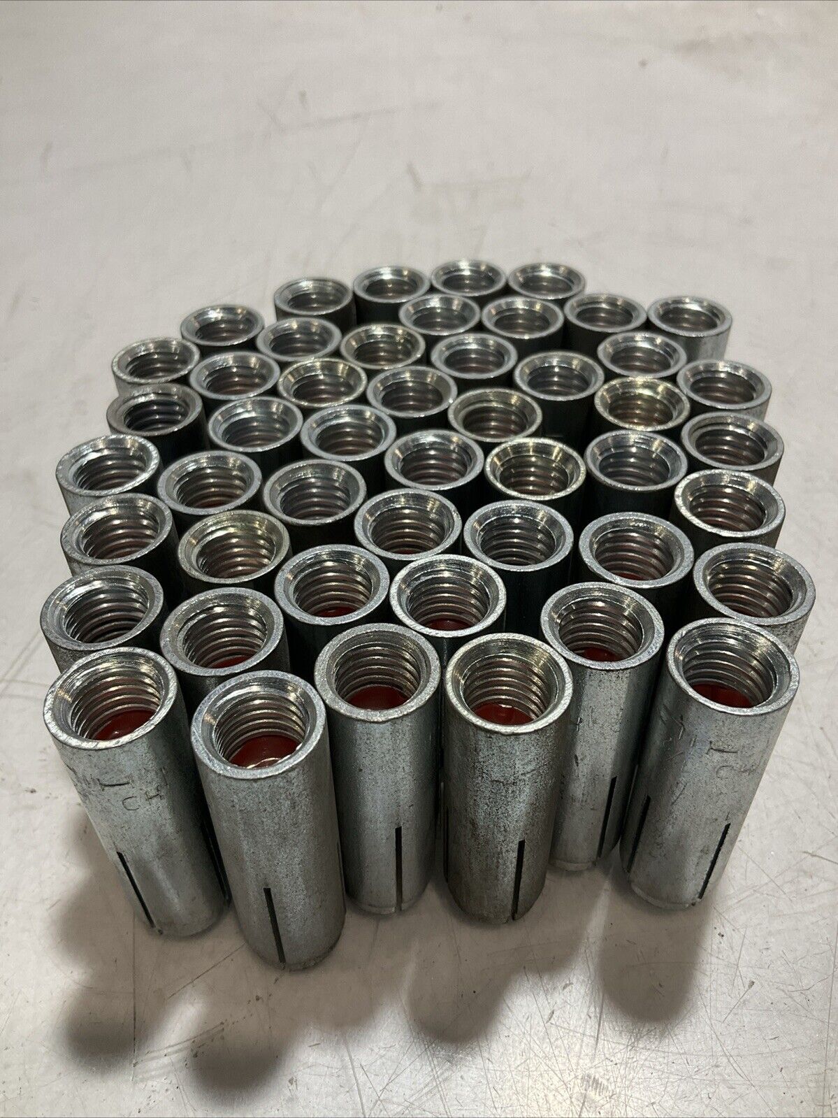 HILTI DD80 DD100 DD130 HDL DROP IN ANCHOR MECHANICAL SIZE 1/2” LOT OF 48 U3S