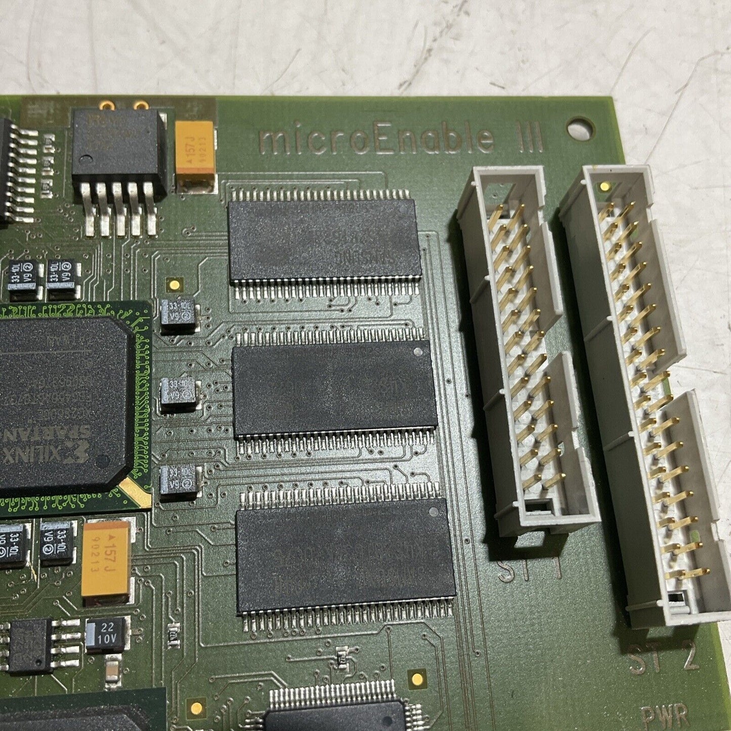 MICROENABLE III A31200F4 SILICON SOFTWARE CARD ASSEMBLY CIRCUIT BOARD FRAME U3S