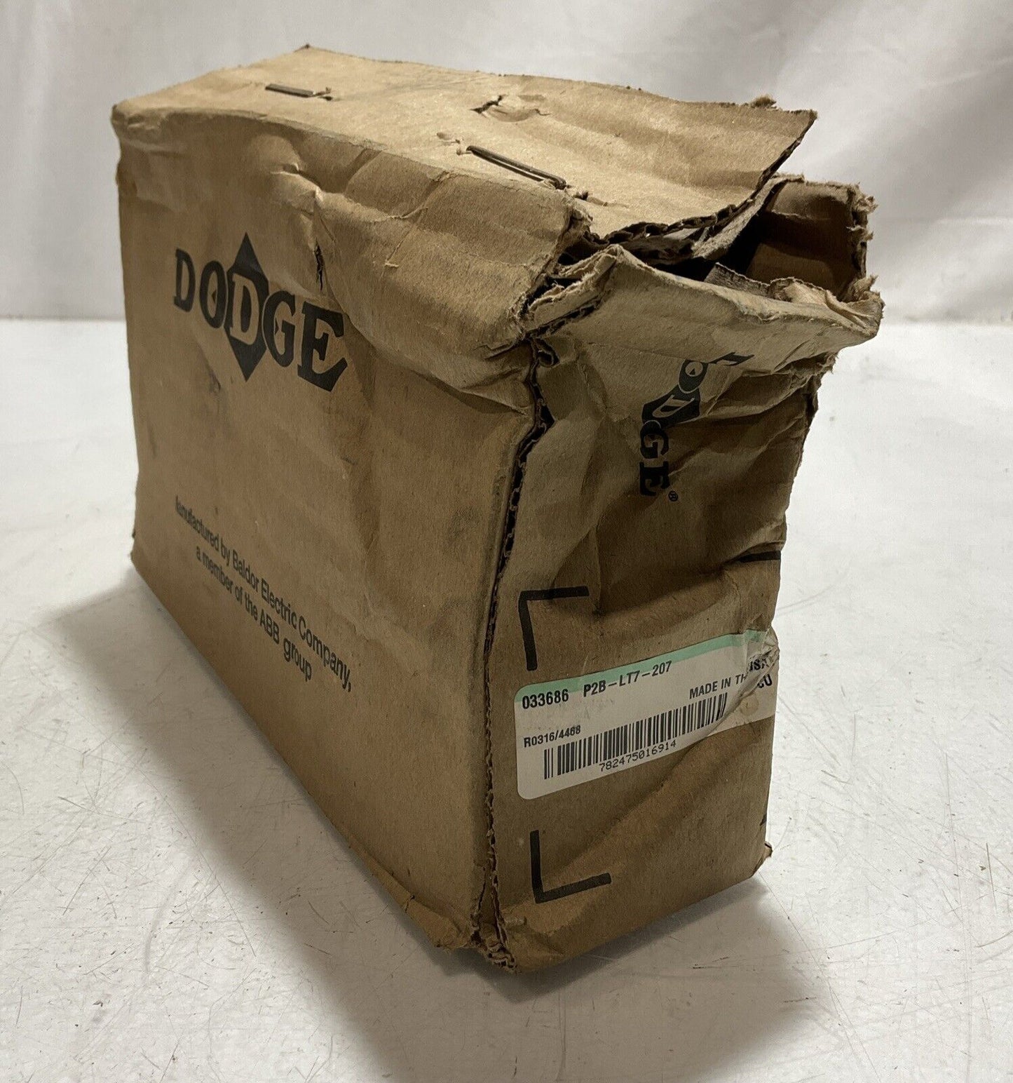 DODGE 033686 P2B-LT7-207 PILLOW BLOCK BEARING ENVIREX U3S