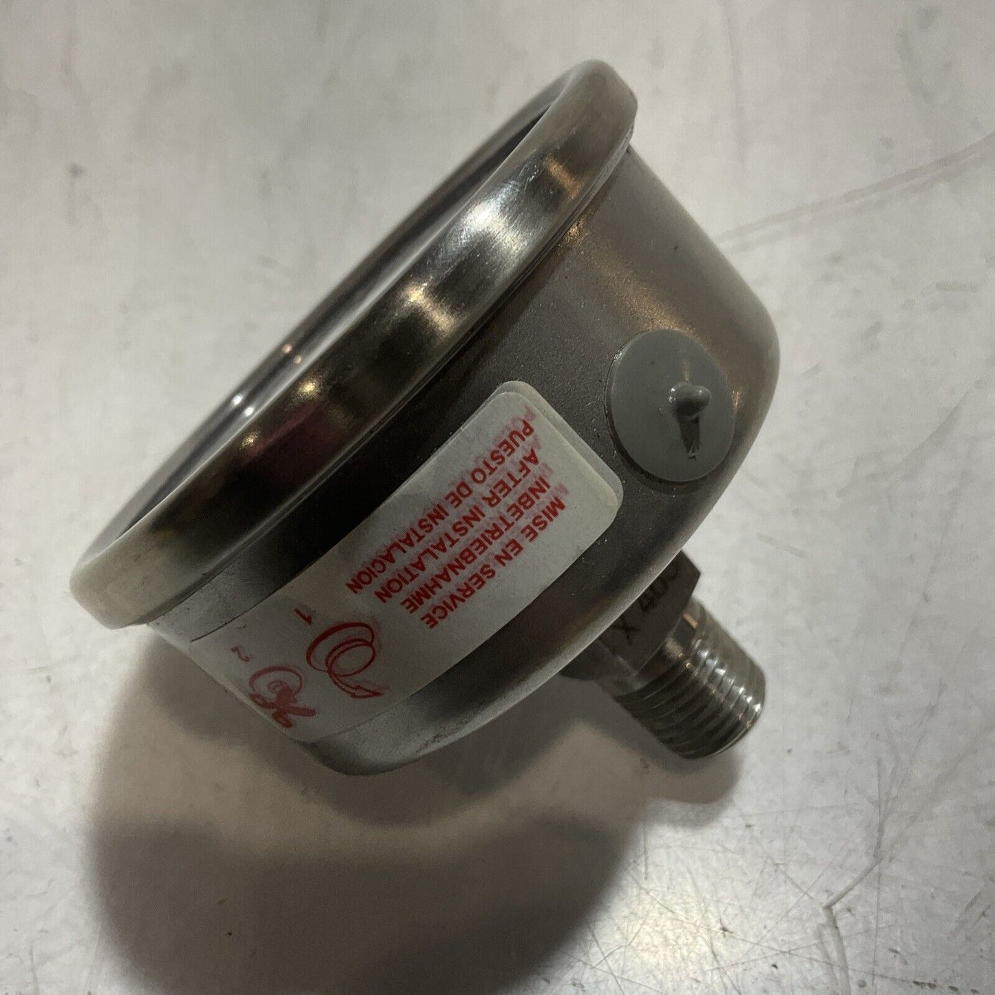 BLAC INC. 00011-P-0155 S25874 PRESSURE. GAUGE LIQUID FILLED 3000PSI U3S