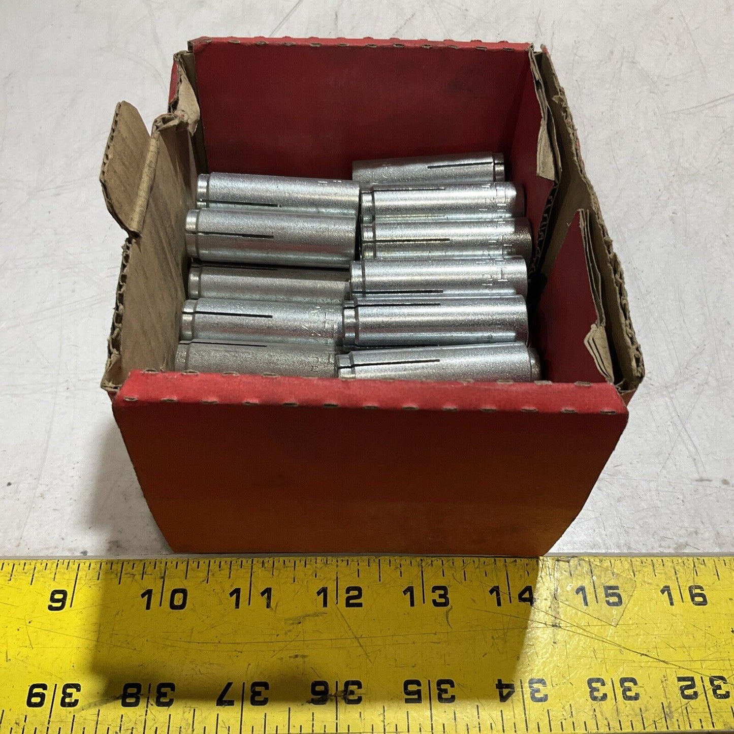 HILTI DD80 DD100 DD130 HDL DROP IN ANCHOR MECHANICAL SIZE 1/2” LOT OF 48 U3S