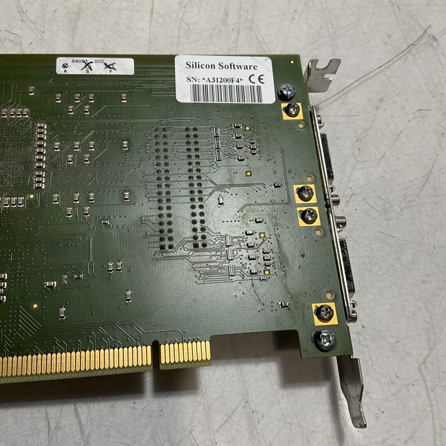 MICROENABLE III A31200F4 SILICON SOFTWARE CARD ASSEMBLY CIRCUIT BOARD FRAME U3S