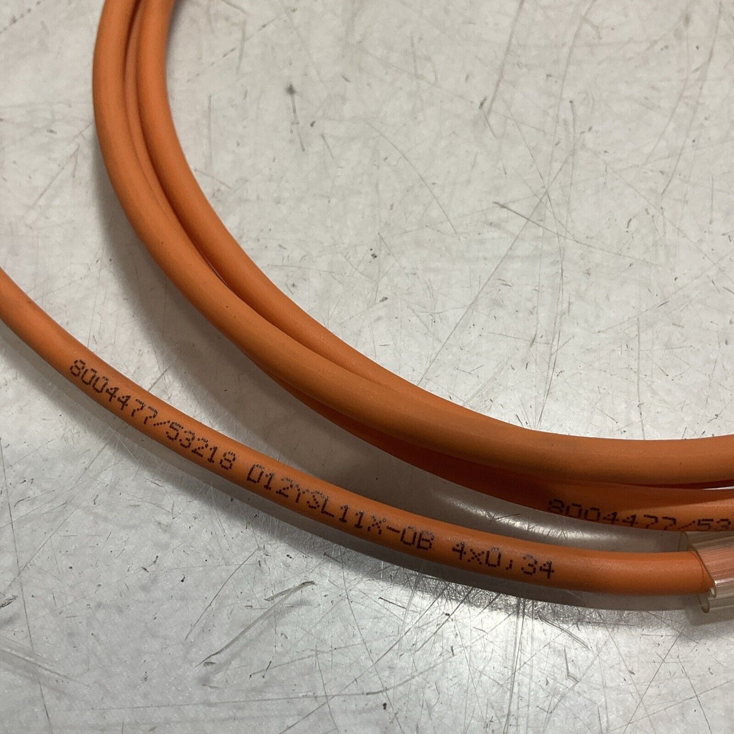 ESCHA 8004477/53218 D12YSL11X-OB CABLE CONNECTION WWAK4-2WASA/S398 4.0.34 U3S