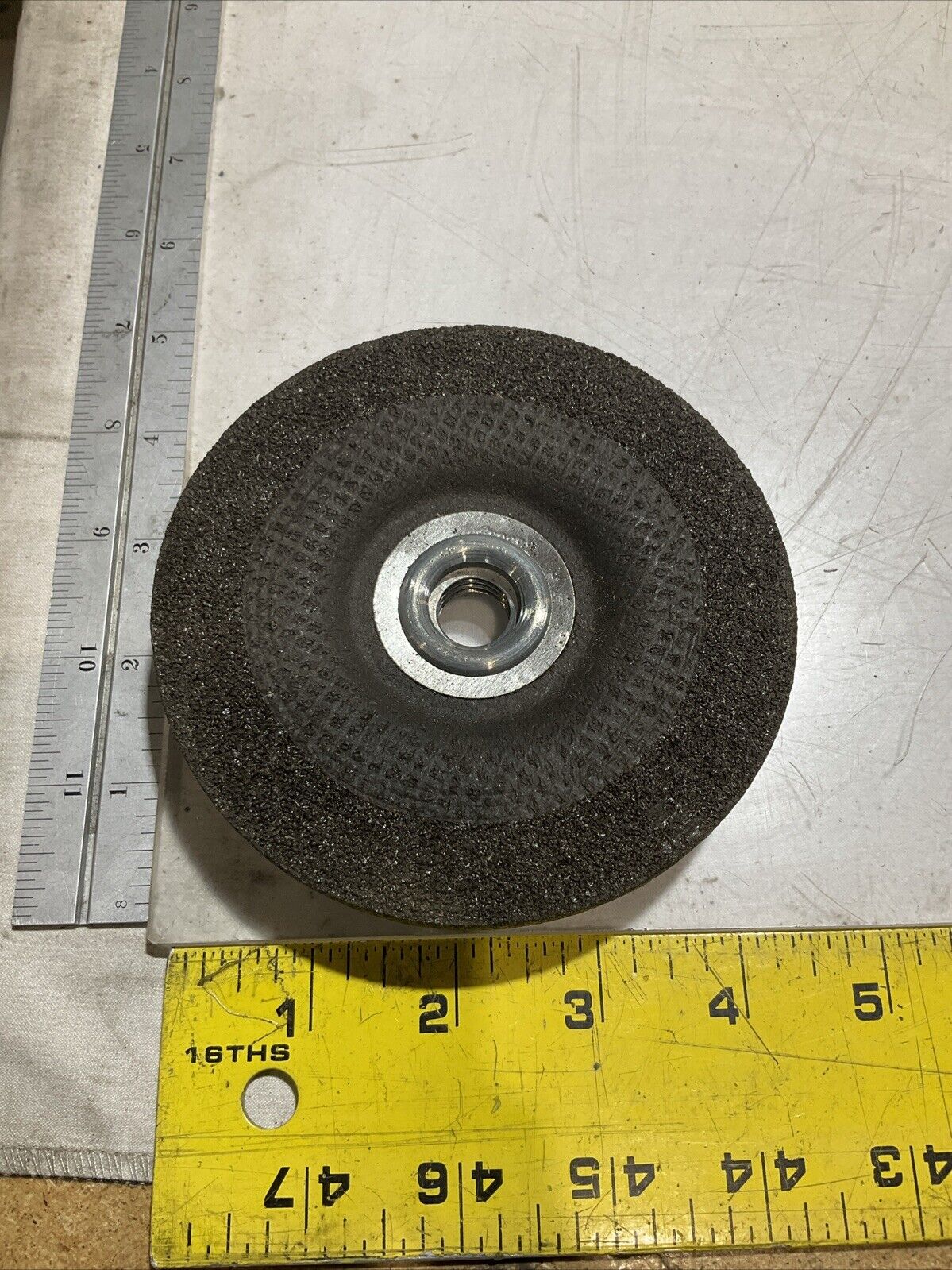 NORTON GEMINI 13580 STAINLESS GRINDING WHEEL 4-1/2X1/4X5/8-11 115X7MM QTY4 U3S
