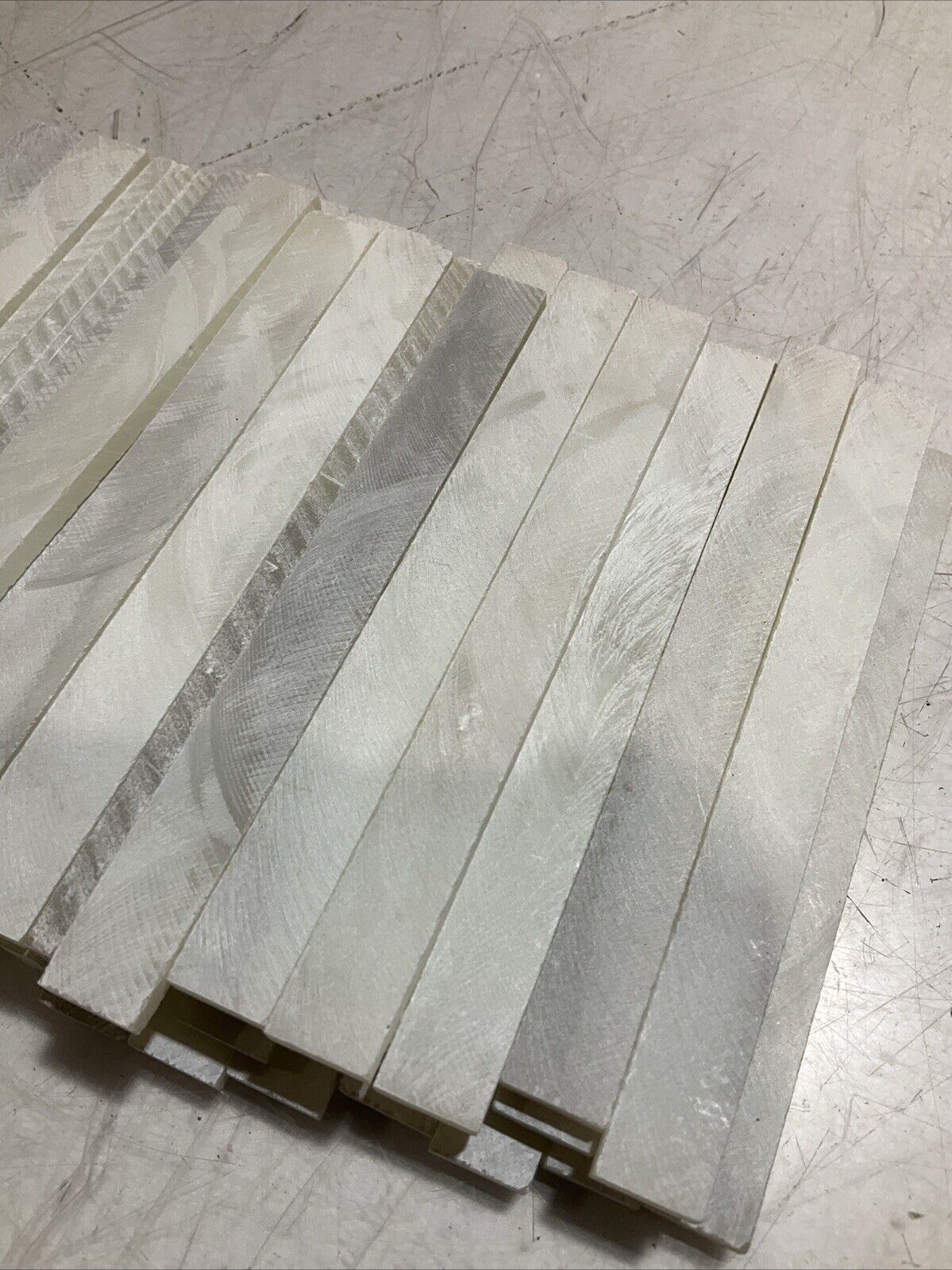 ANCHOR BRAND FL-5 WHITE FLAT SOAPSTONE 5X1/2X3/16 LOT OF 144 373