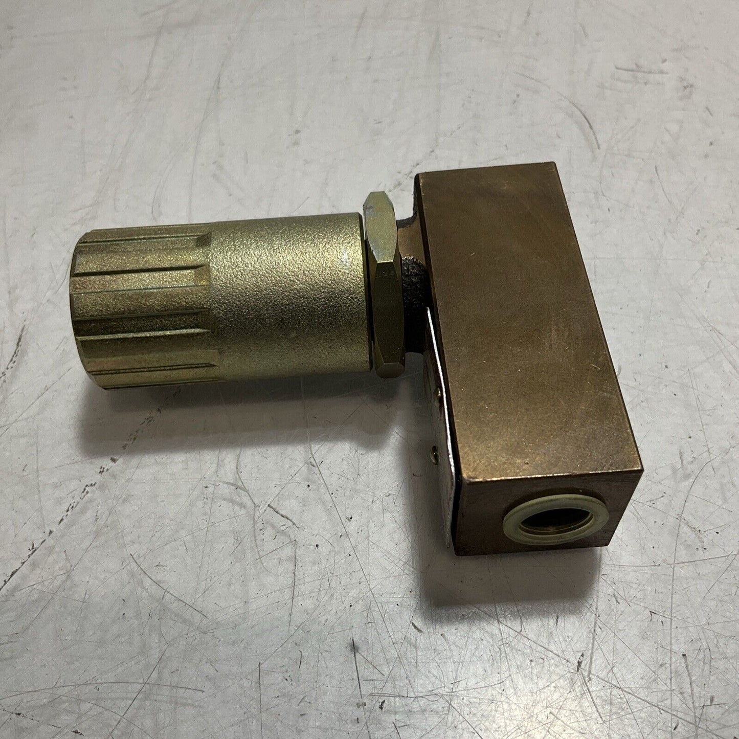 TOYO-OKI HF3-CT20K-02B FLOW CONTROL VALVE 21MPA SCREW CONNECTION 1/4 U3S