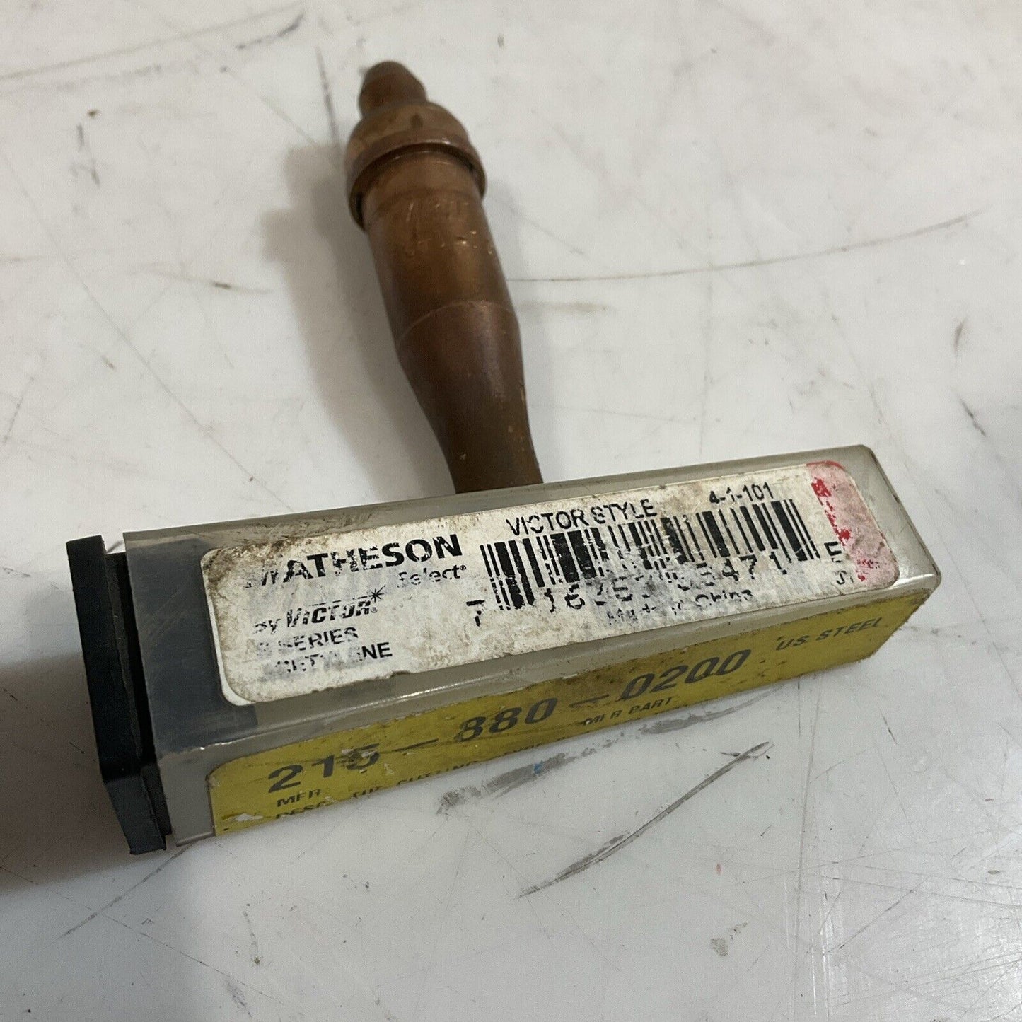 MATHESON BY VICTOR 6-1-101 ACETYLENE CUTTING TORCH TIP U3S