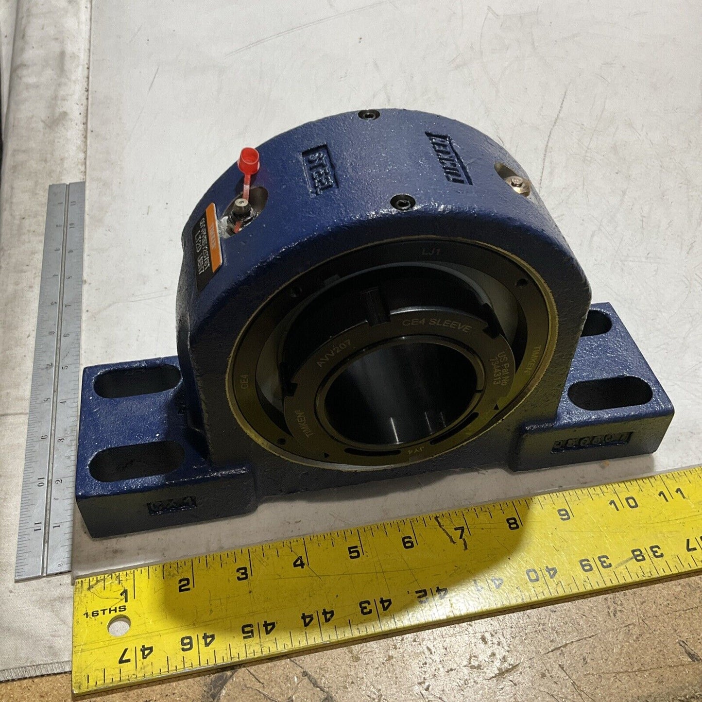 TIMKEN QVVPH15V207ST BEARING WITH HOUSING 2-7/7/16 SEAL 373