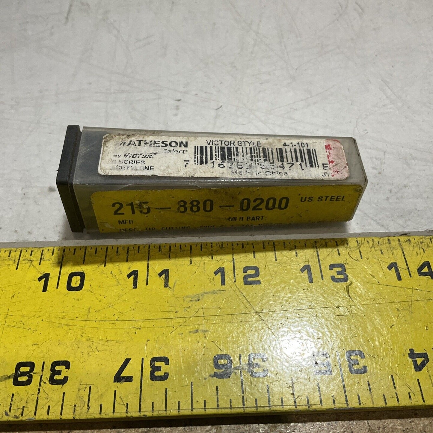 MATHESON BY VICTOR 6-1-101 ACETYLENE CUTTING TORCH TIP U3S