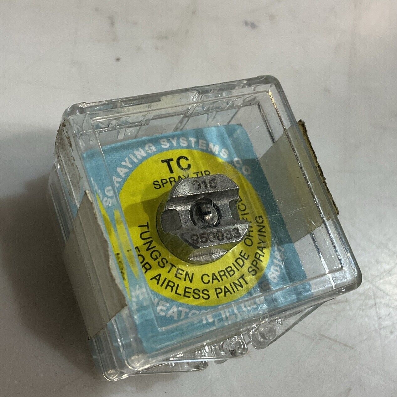 SPRAYING SYSTEMS CO 0.015 TC SPRAY TIP 950033 LOT OF 3 U3S