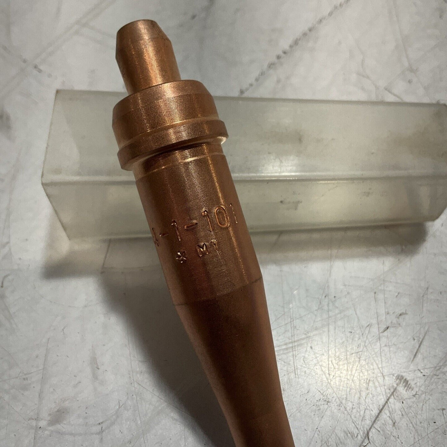 MATHESON -BY- VICTOR 4-1-101 G SERIES ACETYLENE TORCH CUTTING TIP LOT OF 3 U3S