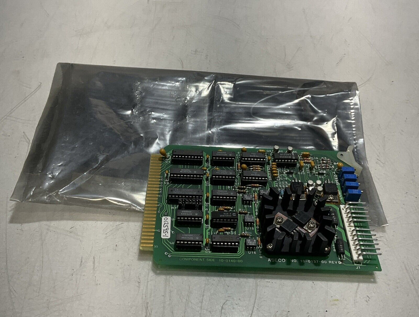ASECO 10-0139-00REV-D DC MOTOR DRIVE CIRCUIT BOARD U3S