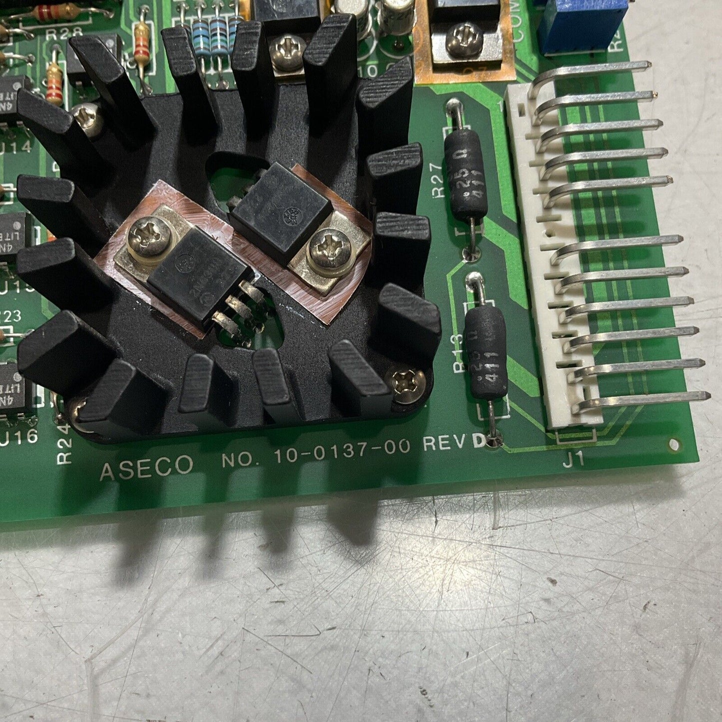 ASECO 10-0139-00REV-D DC MOTOR DRIVE CIRCUIT BOARD U3S