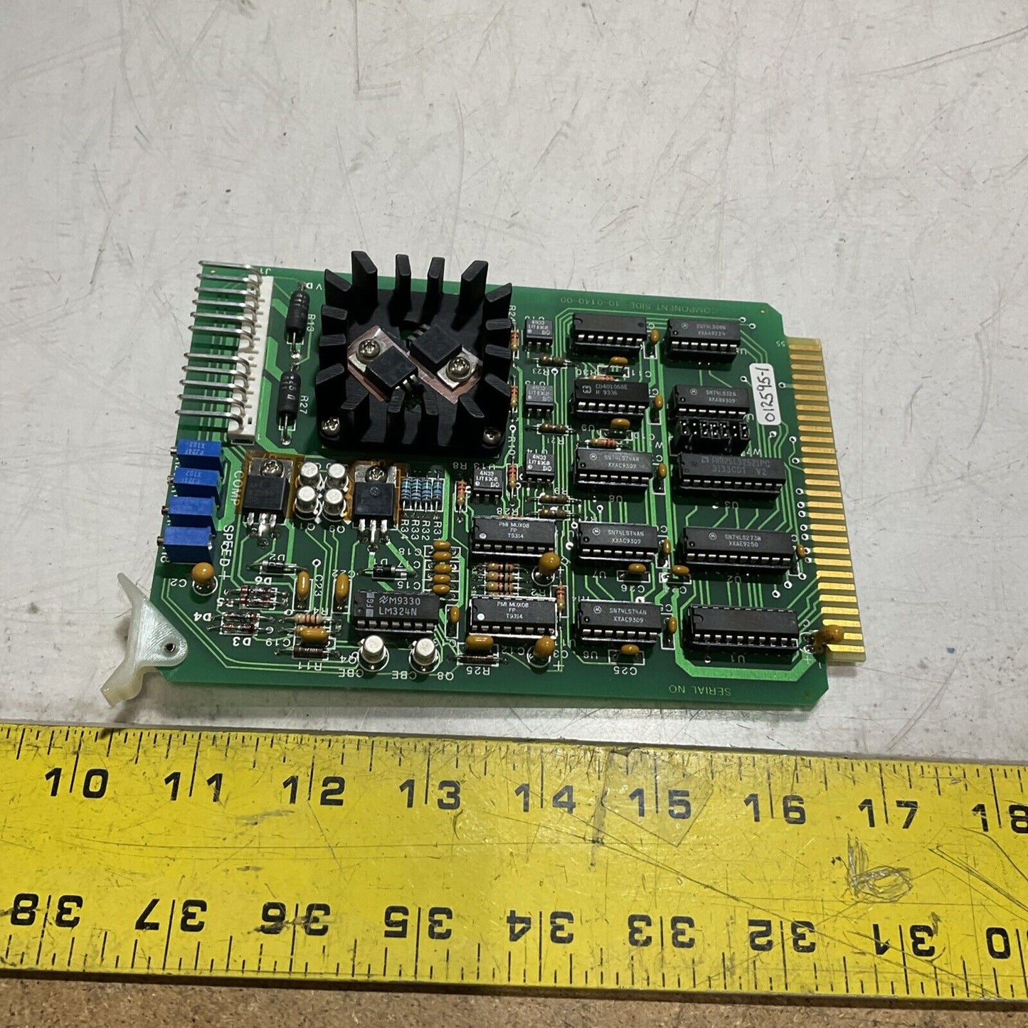 ASECO 10-0139-00REV-D DC MOTOR DRIVE CIRCUIT BOARD U3S