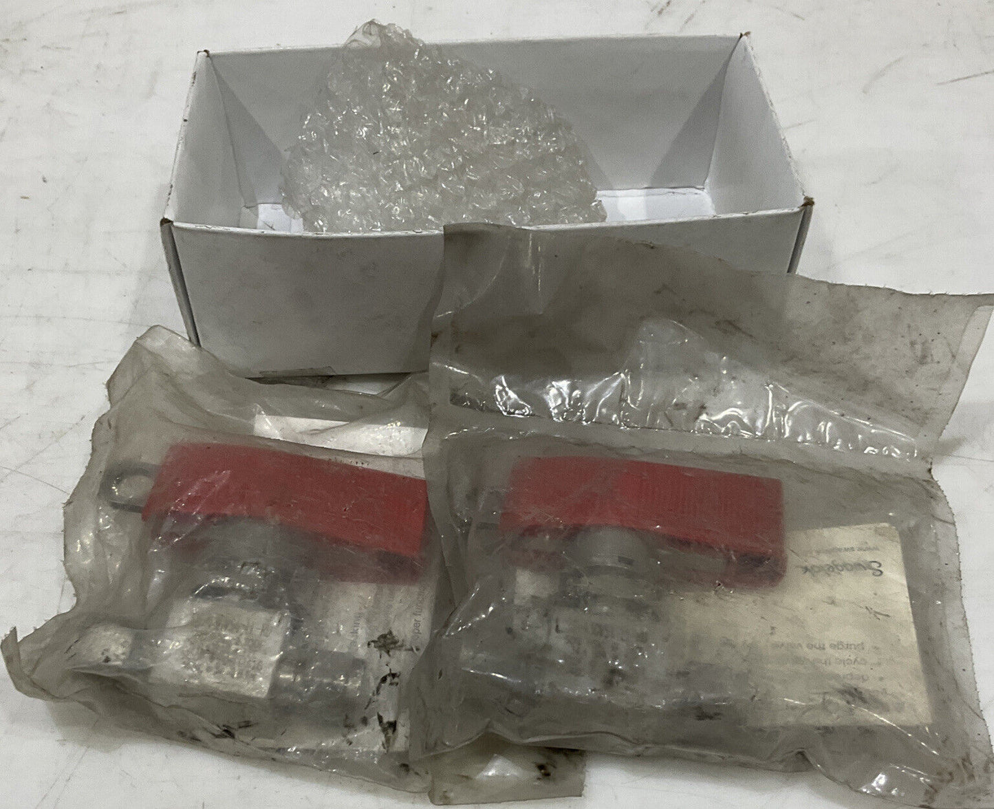 SWAGELOK SS-43GVS4-LL-RD BALL VALVE LOT OF 2 476