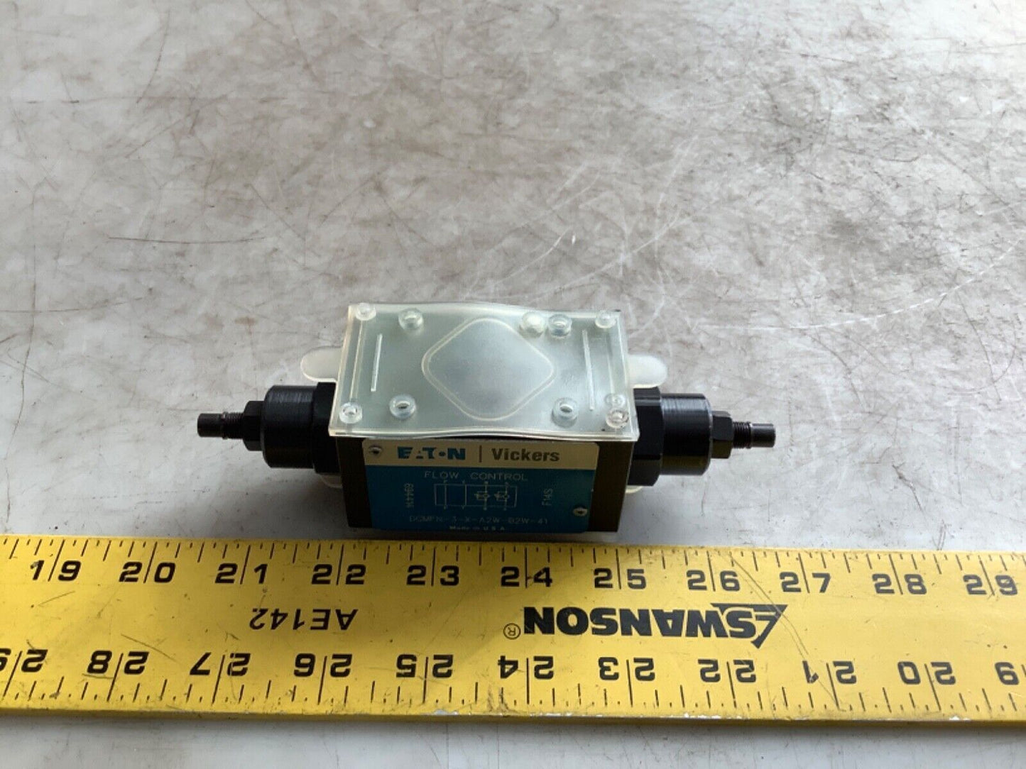 EATON VICKERS DGMFN-3-X-A2W-B2W-41 FLOW CONTROL VALVE 222