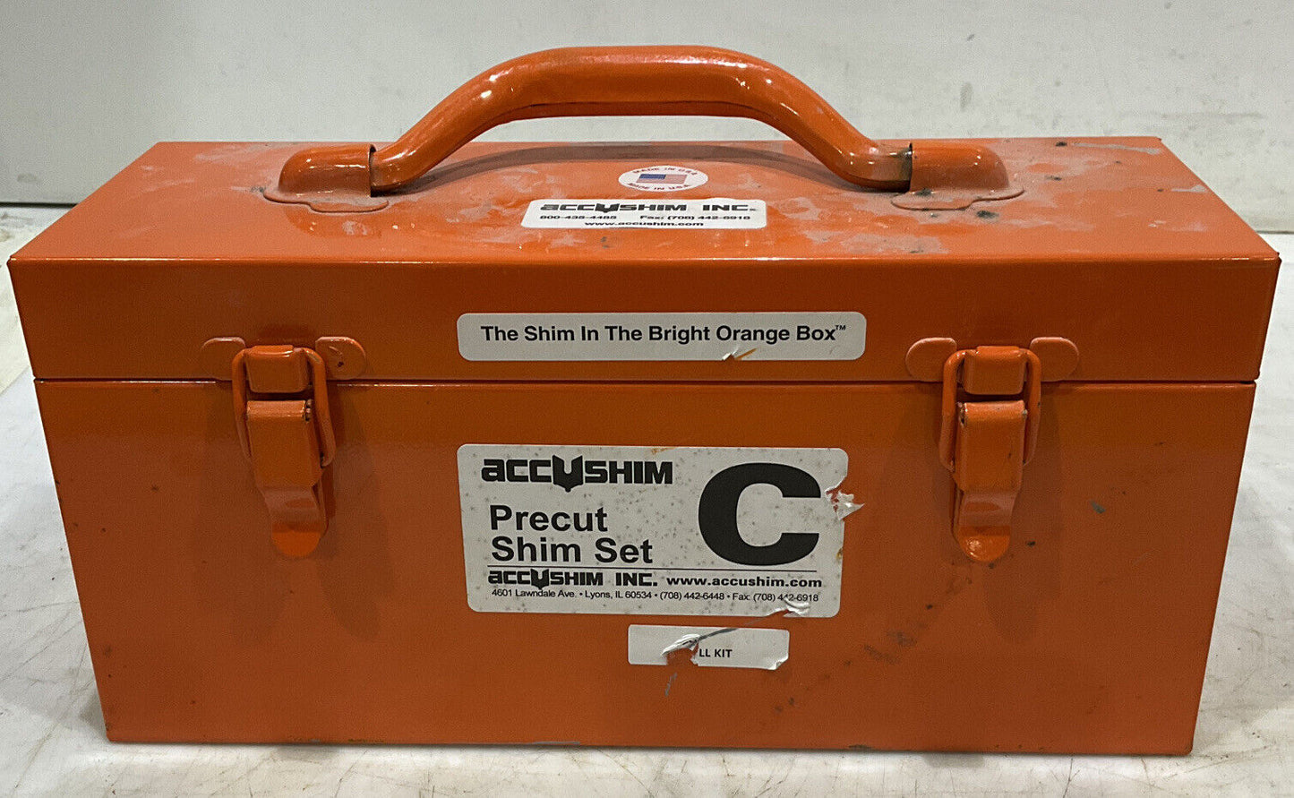 ACCUSHIM PRECUT SHIM SET C 881