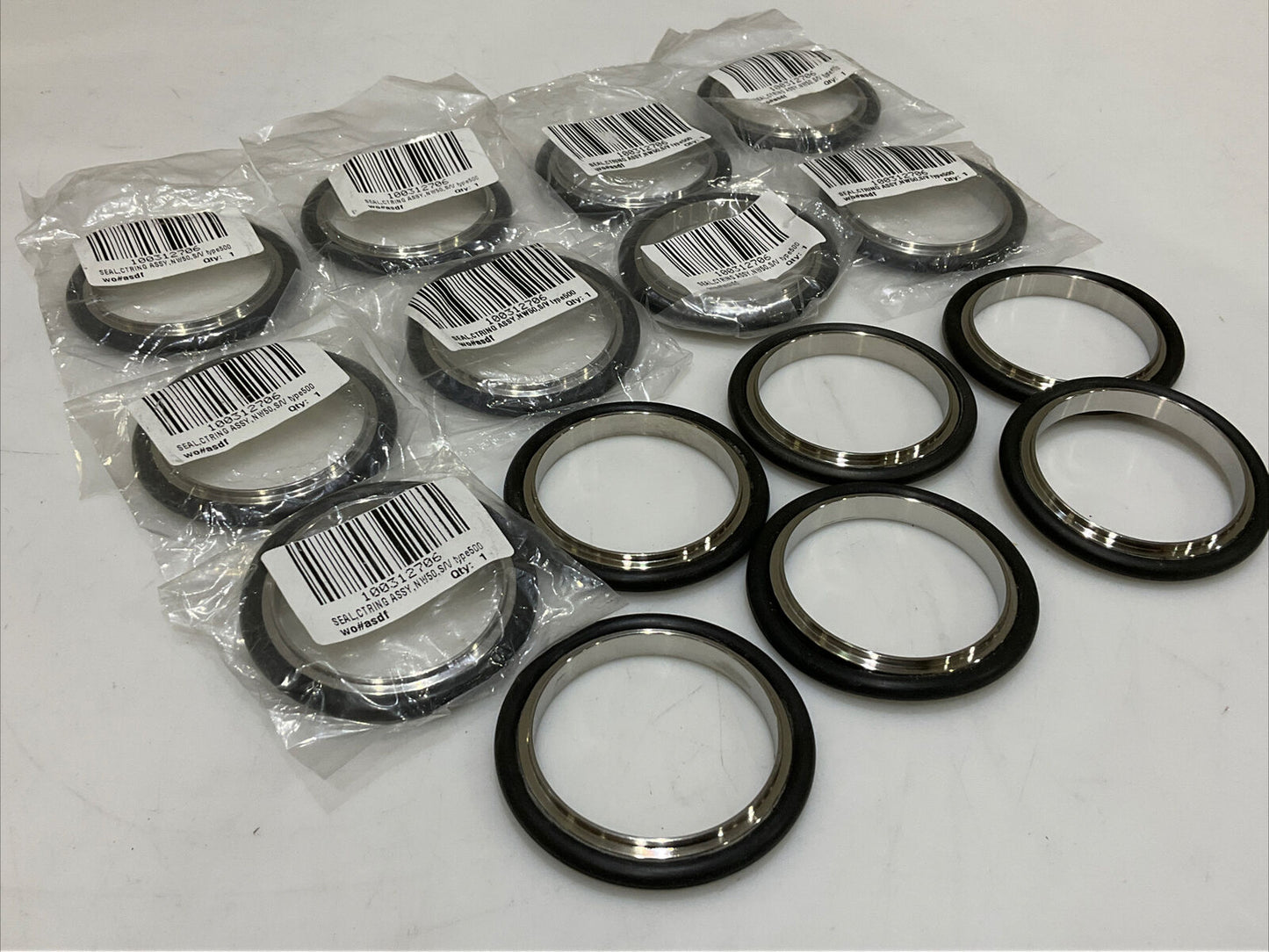 MKS NW50 500 ASDF CENTER RING ASSEMBLY SEAL LOT OF 15 CDM