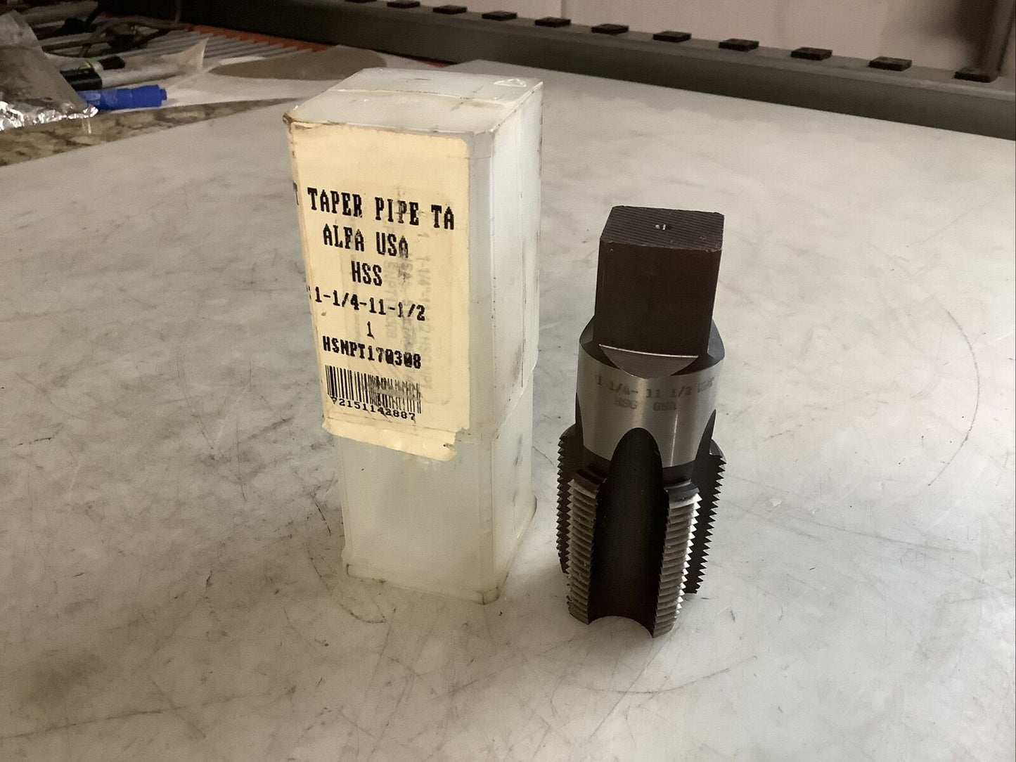 STEELMAX SM-AC-1313-2 HSG NPT TAPER PIPE TAP 1-1/4IN-11-1/2IN 5FL 476