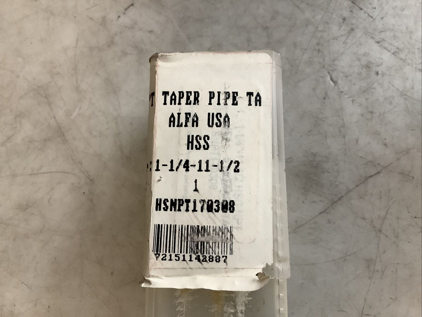 STEELMAX SM-AC-1313-2 HSG NPT TAPER PIPE TAP 1-1/4IN-11-1/2IN 5FL 476