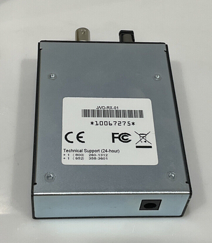 TRANSITION NETWORKS J/VD-RX-01 ANALOG VIDEO TO FIBER MEDIA CONVERTER TWD