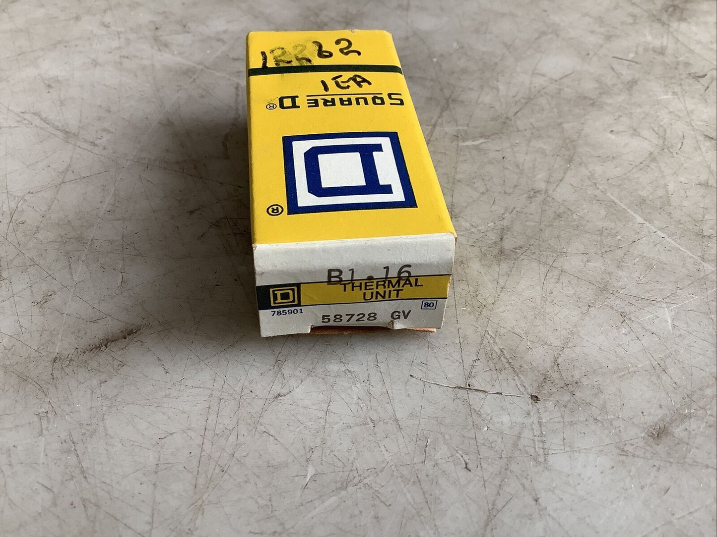SQUARE D B1.16 THERMAL UNIT 555