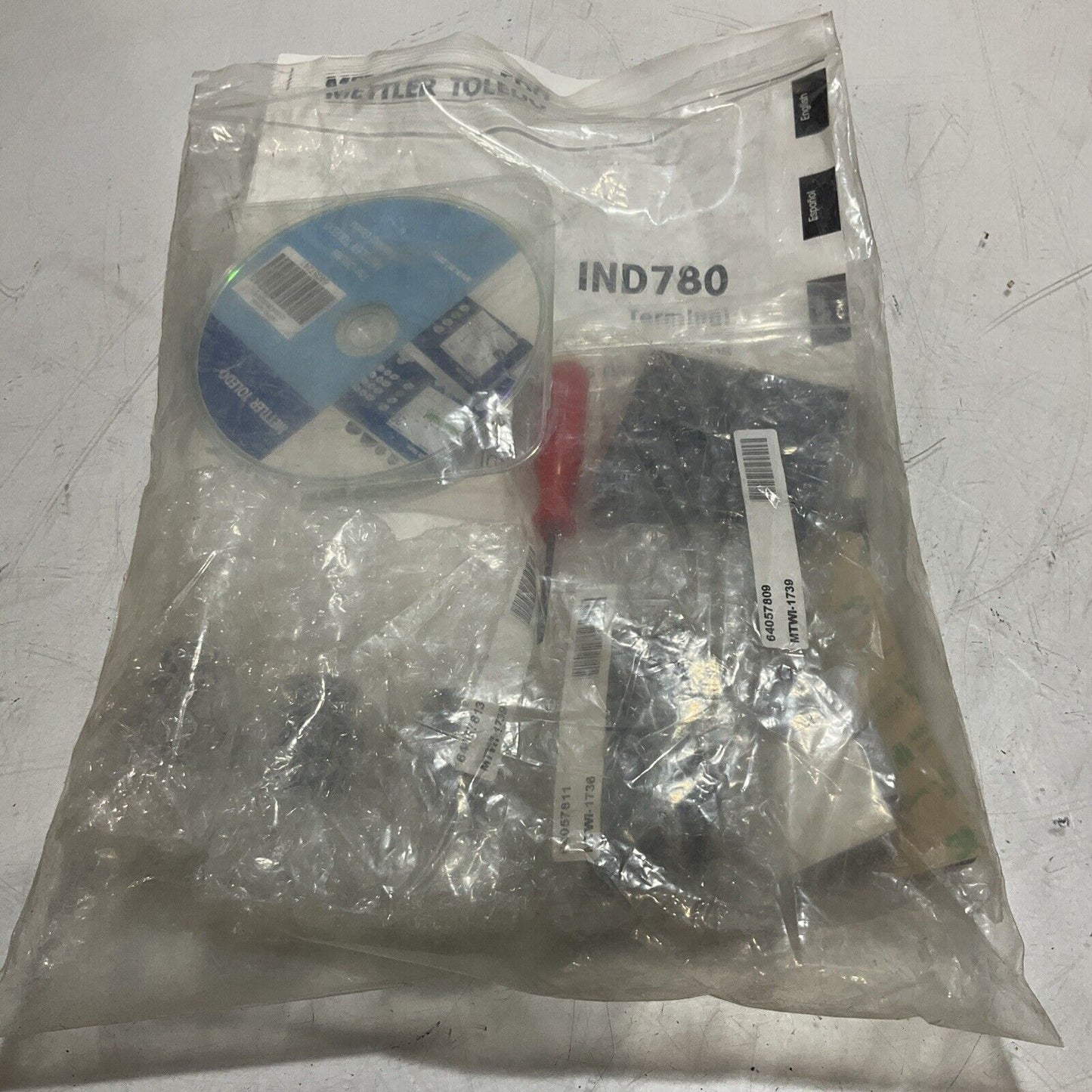 MITTER TOLEDO IND780 6405780 HARSH ADVANCE PARTS FOR WAITING TERMINAL 554