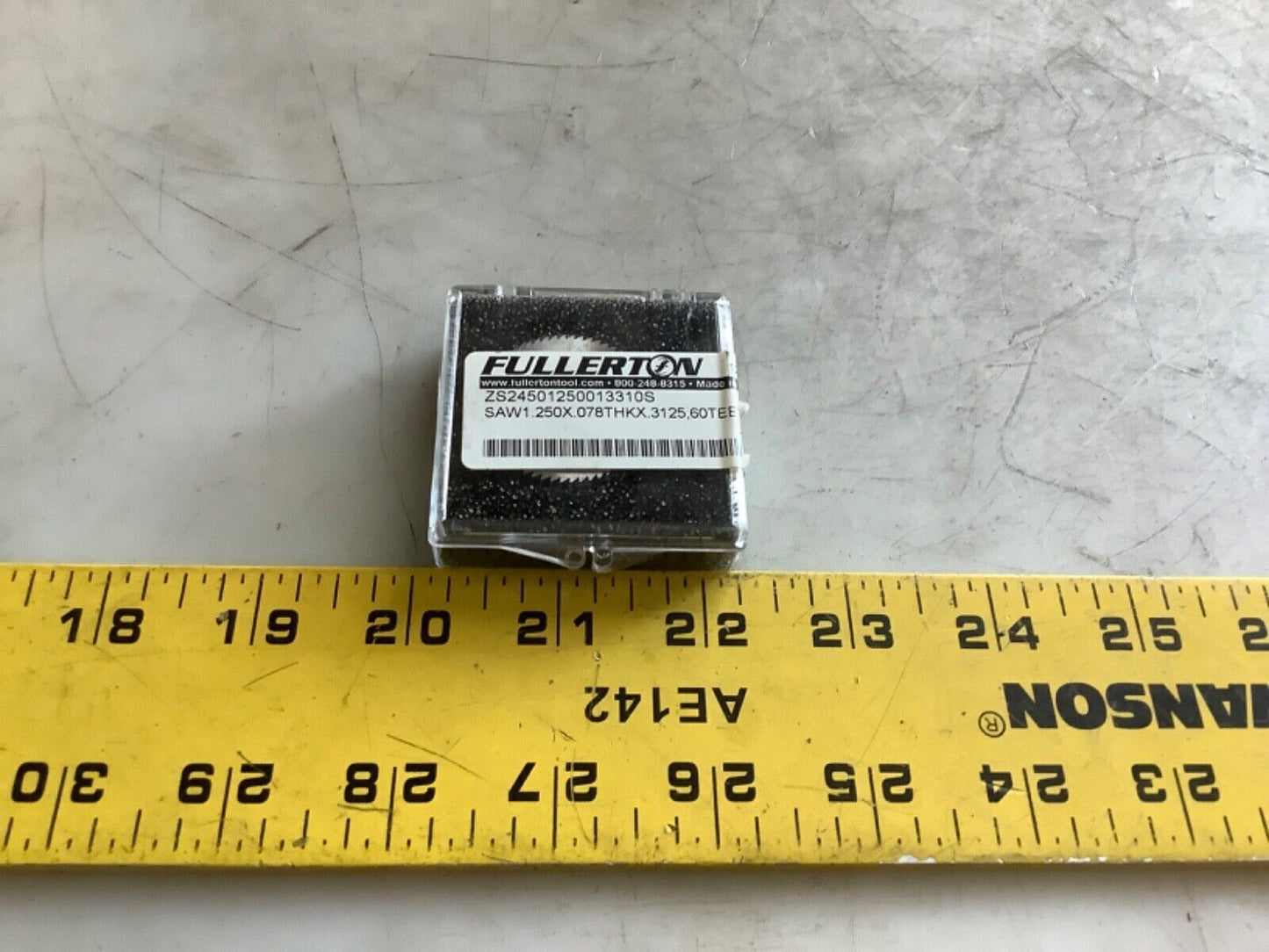 FULLERTON TOOL ZS24501250013310S SAW BLADE 1.250IN X .078IN X .3125IN 333
