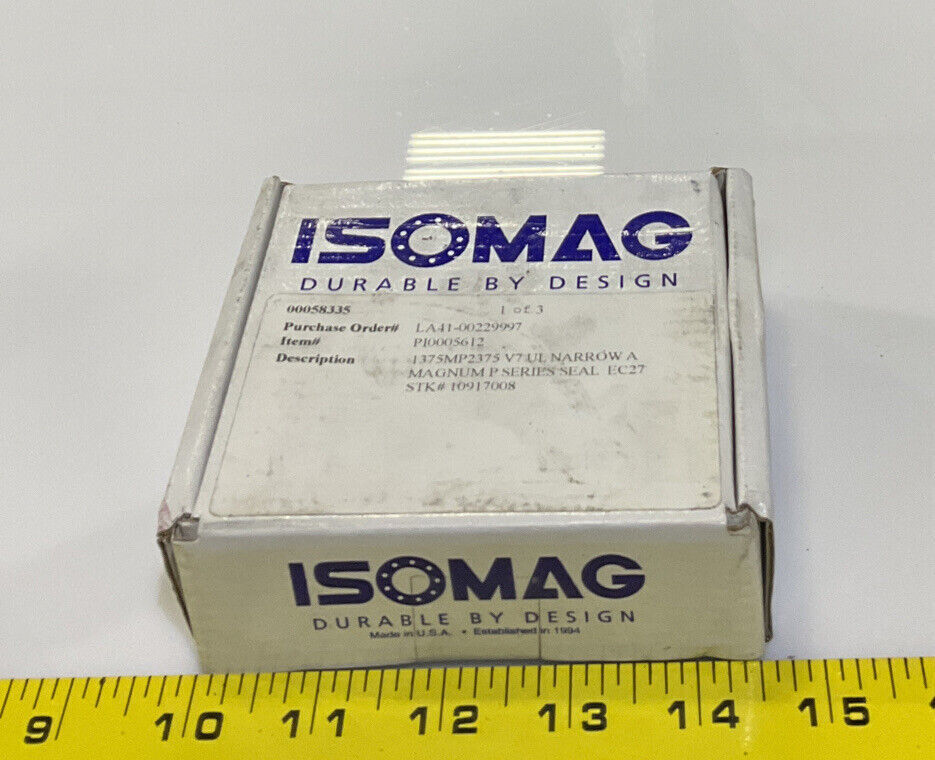 ISOMAC PI0005612 1375MP2375 V7 UL NARROW A MAGNUM P SERIES SEAL EC27 678