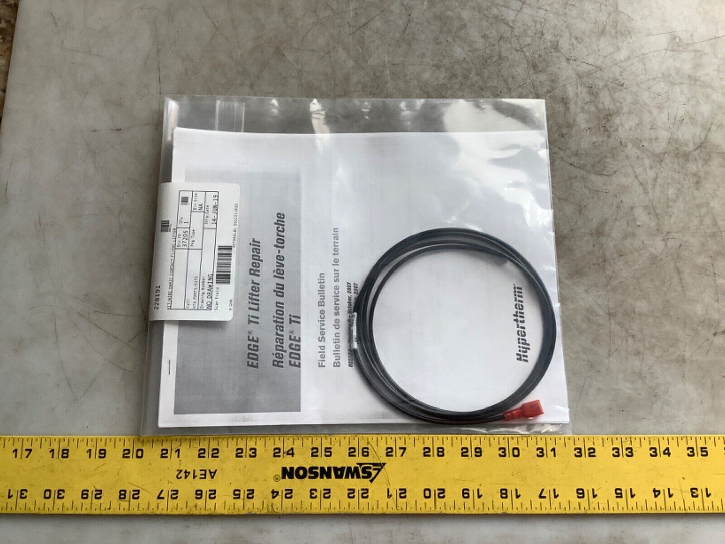HYPERTHERM 228191 123944 WIRE OHMIC CONTACT TI/PHC LIFTER KIT 222
