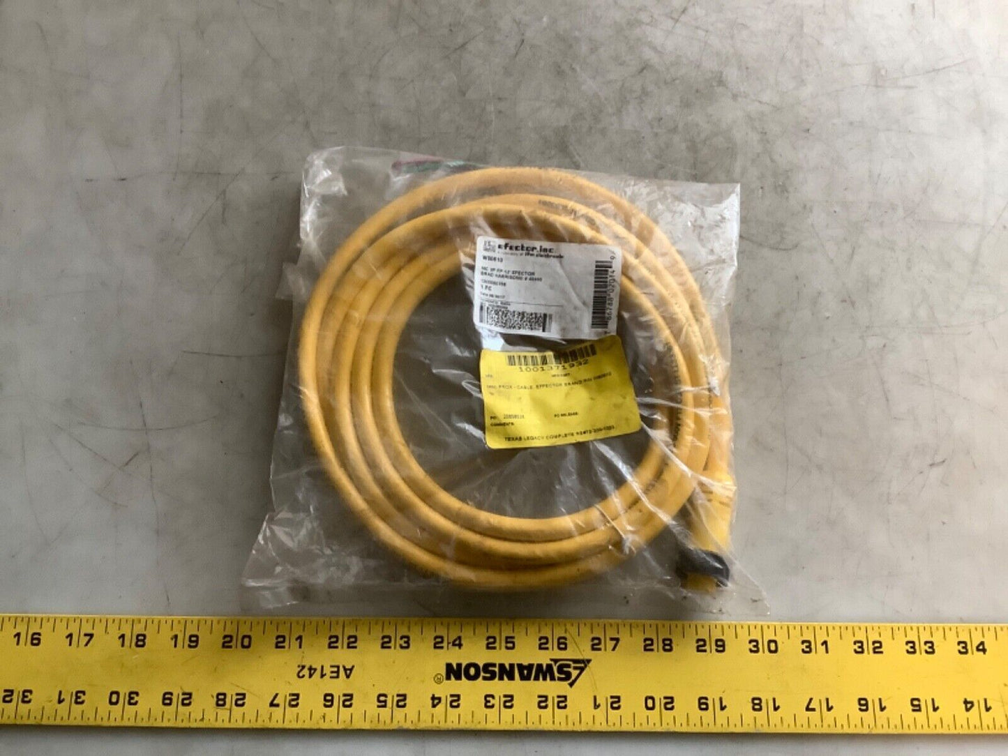 IFM W80610 CORDSET 3P 12FT 222