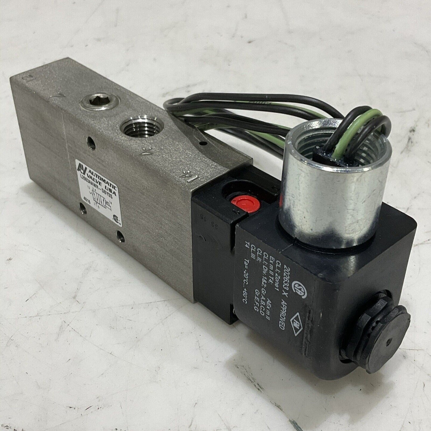 AUTOMATIC VALVE L2003AAWR-DBYSS 7019-9DBY COMPACT SPOOL SOLENOID VALVE P7P