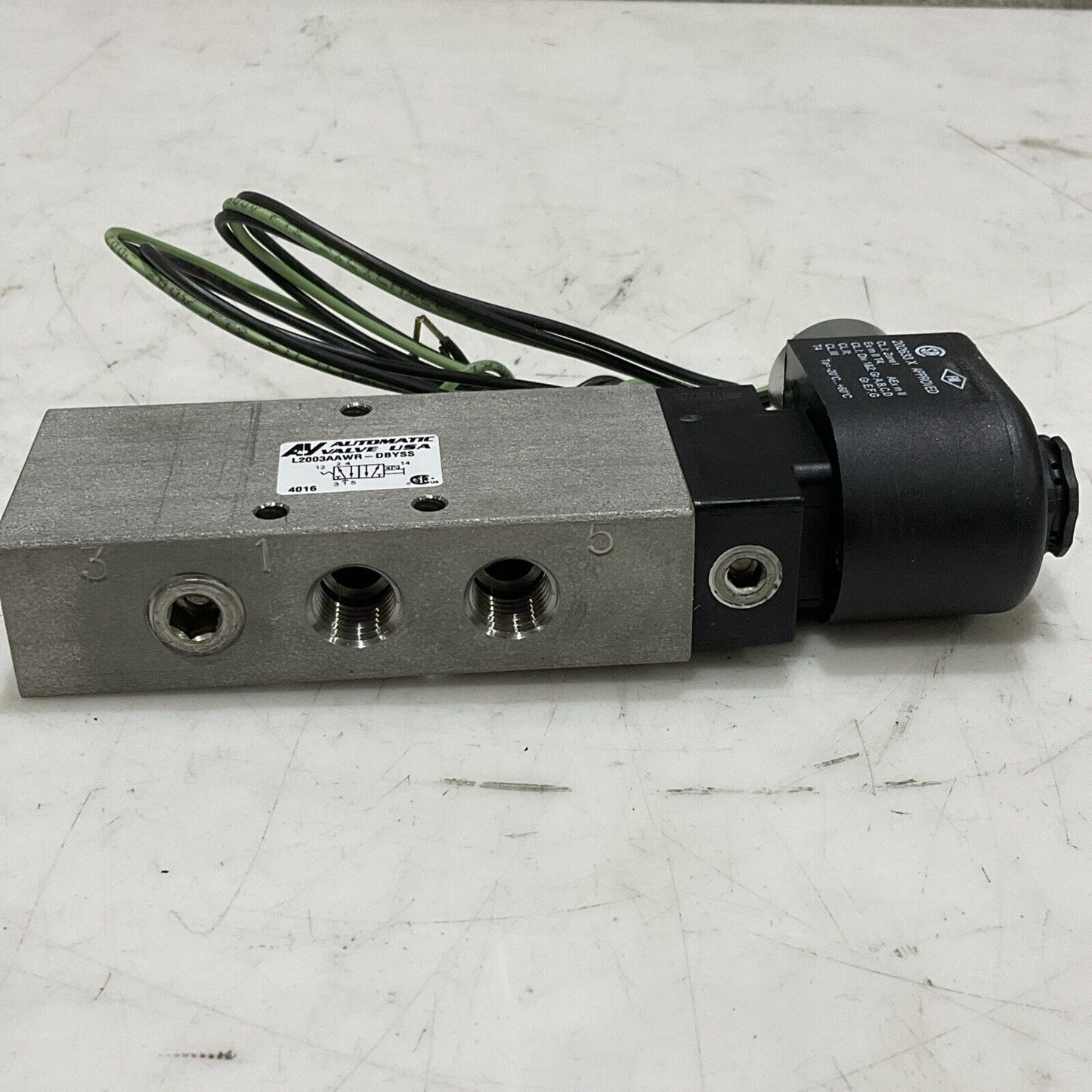 AUTOMATIC VALVE L2003AAWR-DBYSS 7019-9DBY COMPACT SPOOL SOLENOID VALVE P7P