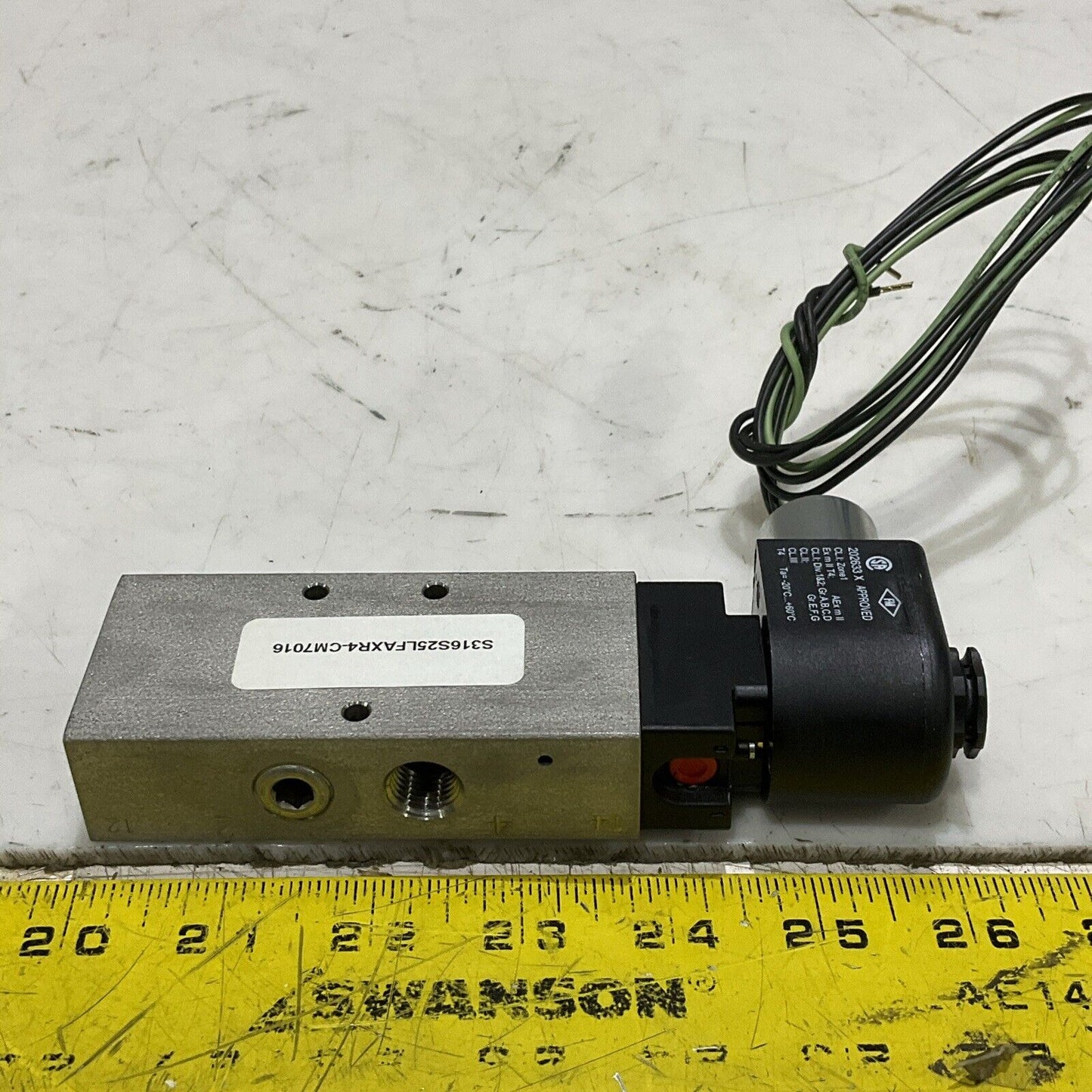 AUTOMATIC VALVE L2003AAWR-DBYSS 7019-9DBY COMPACT SPOOL SOLENOID VALVE P7P