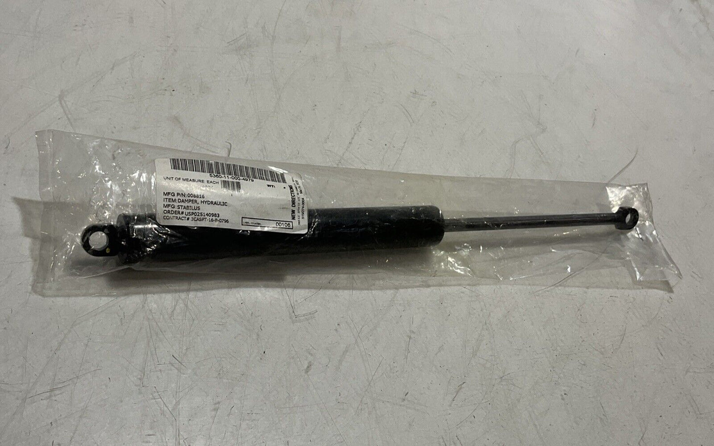 STABILUS STAB-0-SHOC 008816 063/20B3 HYDRAULIC DAMPER U3S