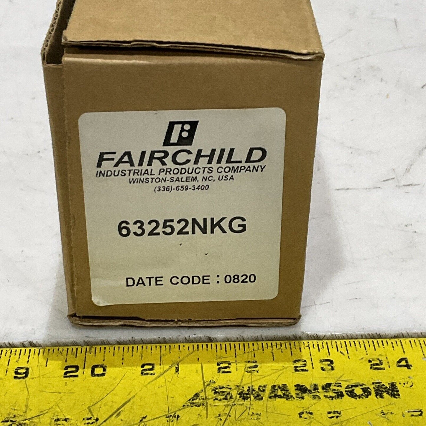 FAIRCHILD 63252NKG PNEUMATIC FILTER REGULATOR 63 300 PSIG 21 BAR 2100 KPA P7P