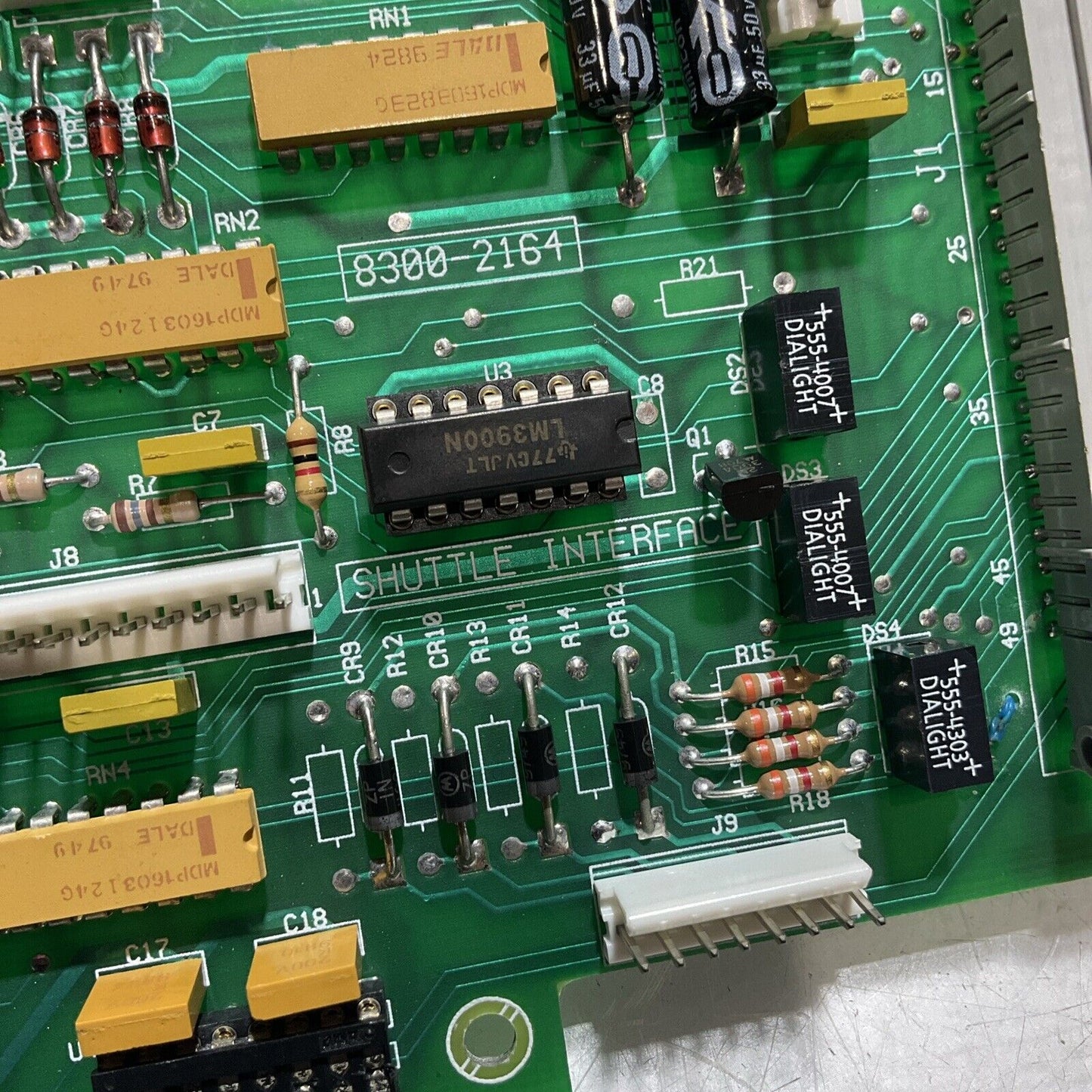SHUTTLE INTERFACE 8300-2164 PCB CIRCUIT BOARD U3S