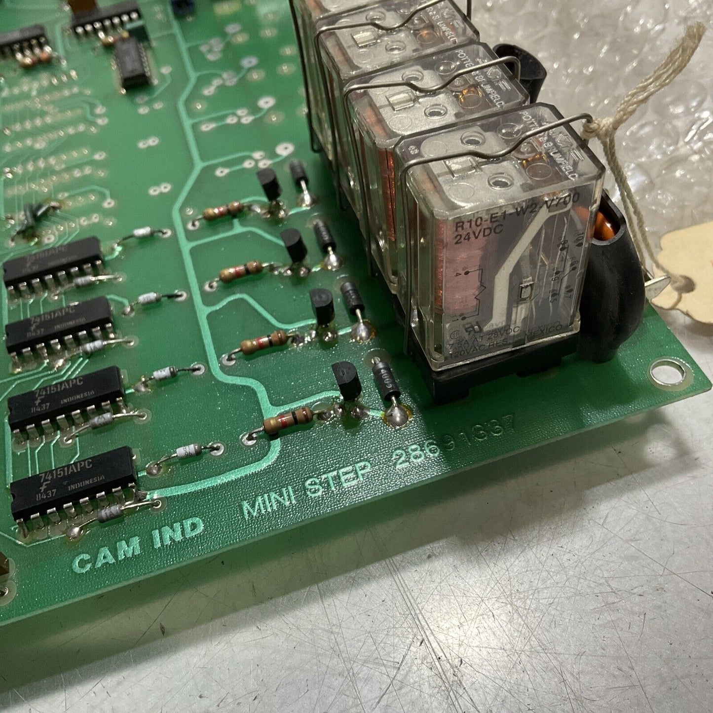 CAM IND 28691337 MINI STEP CIRCUIT BOARD 120V60HZ 373