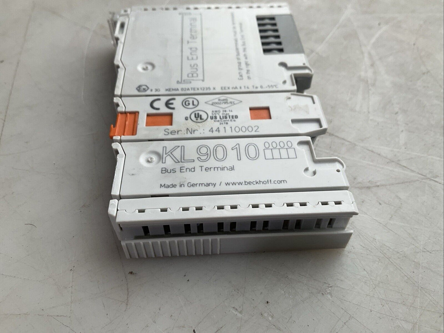 BECKHOFF KL9010 BUS END TERMINAL