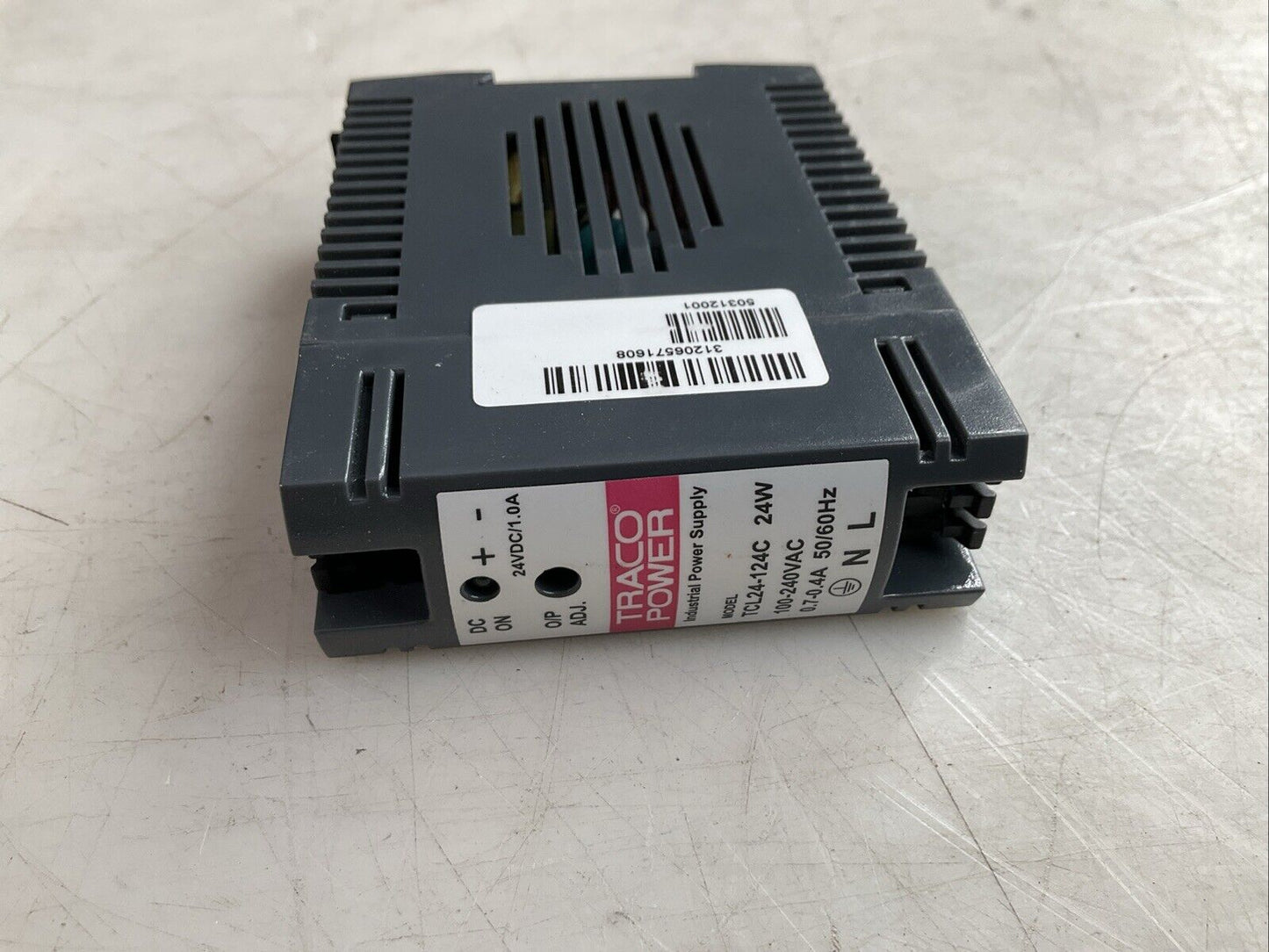TRACO POWER TCL 24-124C RAIL POWER SUPPLY 24VDC 24W 1.0A