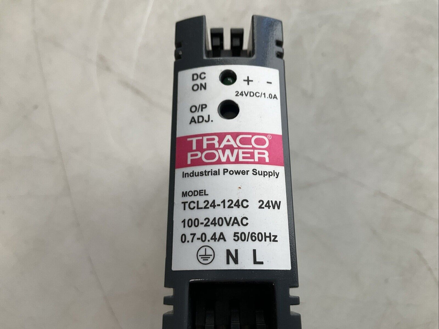 TRACO POWER TCL 24-124C RAIL POWER SUPPLY 24VDC 24W 1.0A