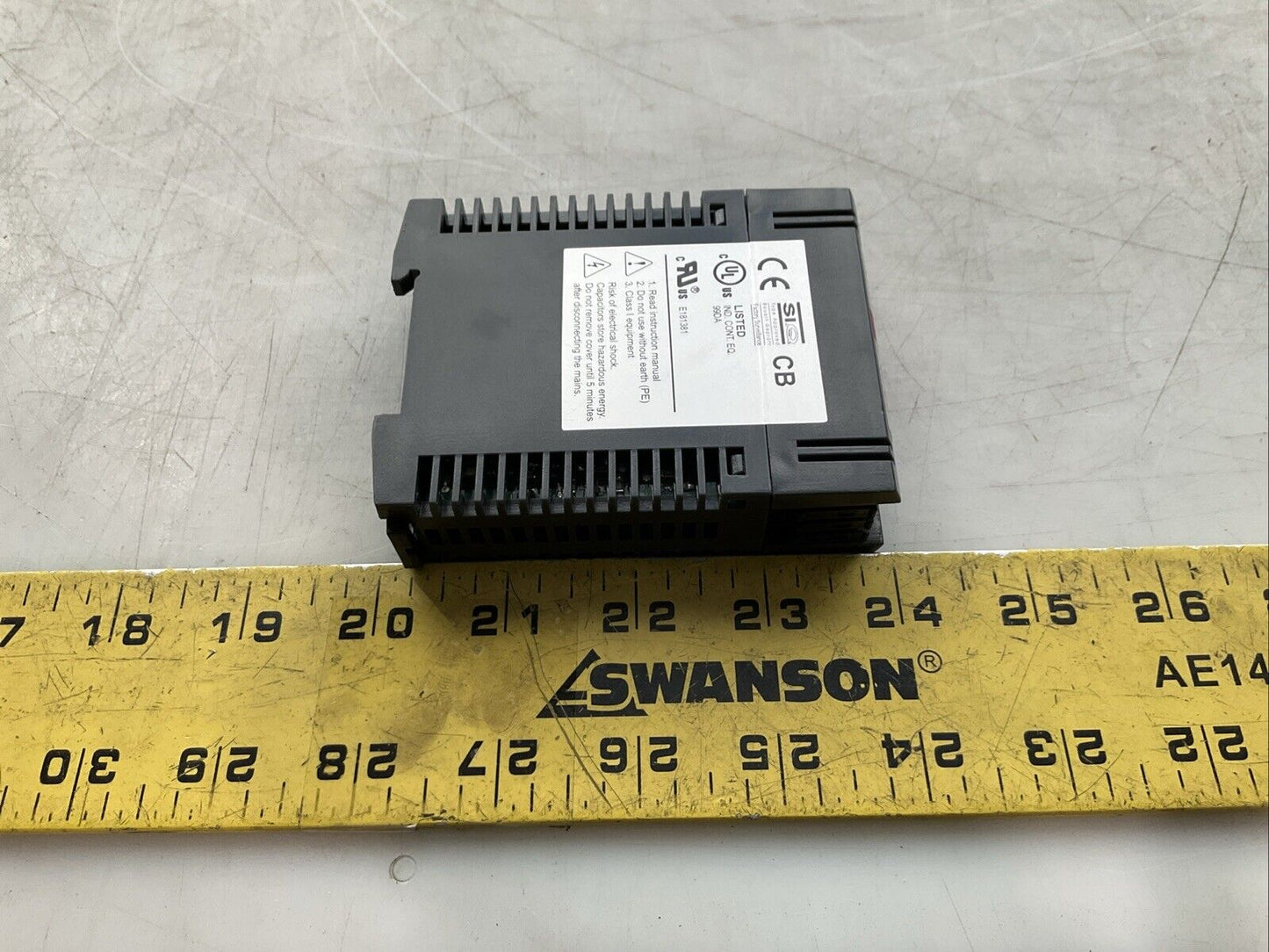 TRACO POWER TCL 24-124C RAIL POWER SUPPLY 24VDC 24W 1.0A