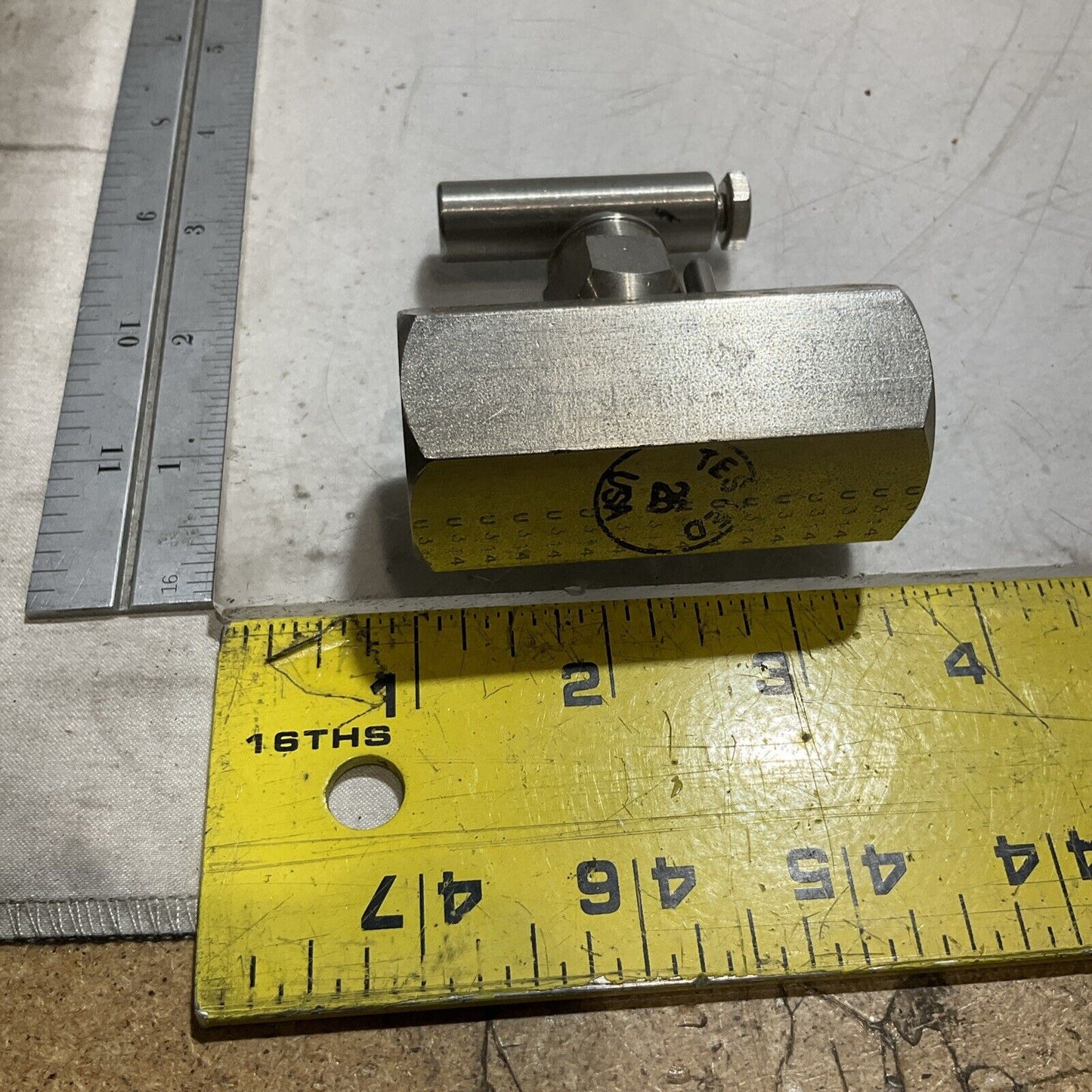 PGI INTERNATIONAL V-508SCT -AP HANDLE VALVE 316SS 8000PSI 450F MAX QTY 4 1/2 U3S
